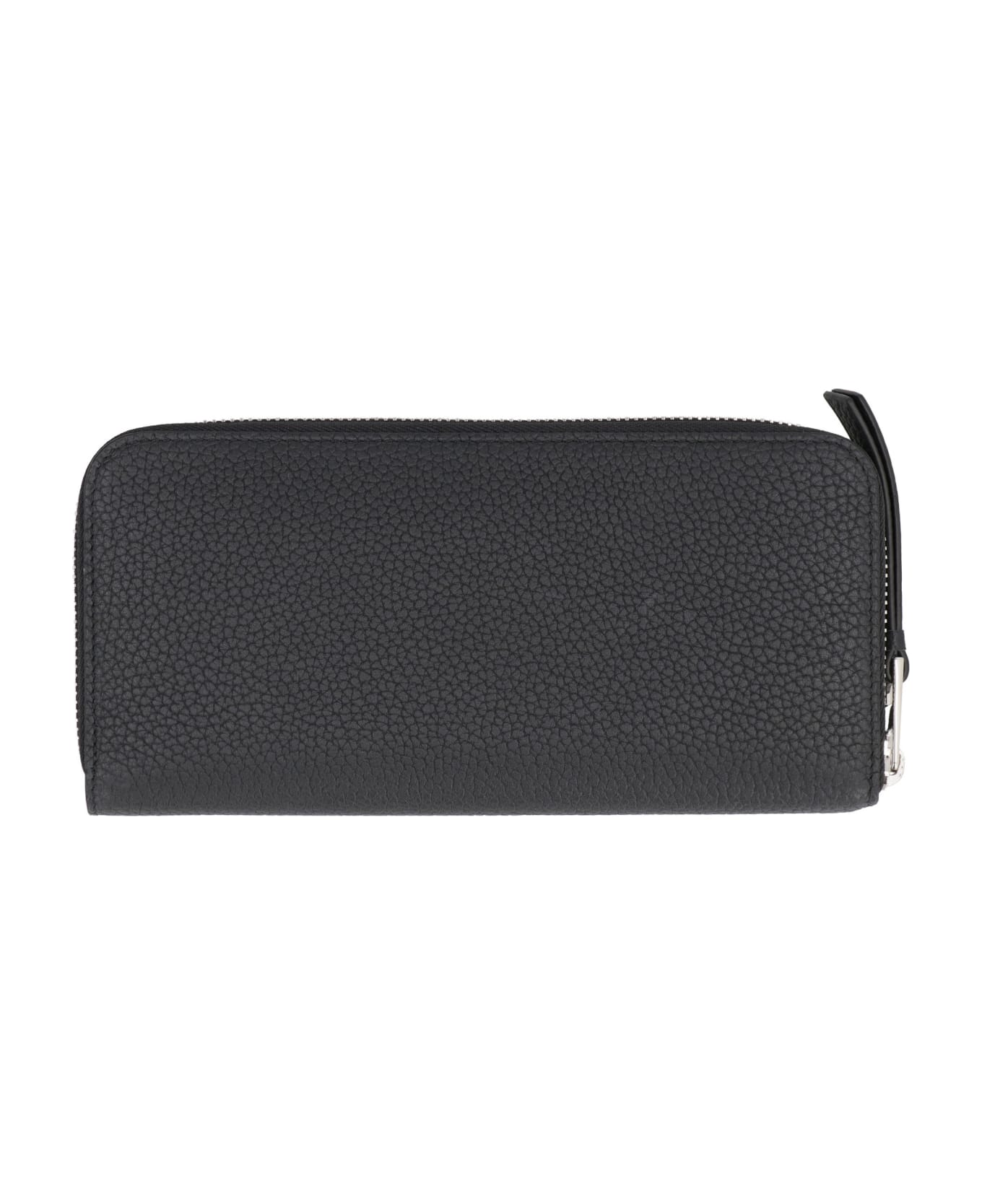 Loewe Grainy Leather Wallet - black