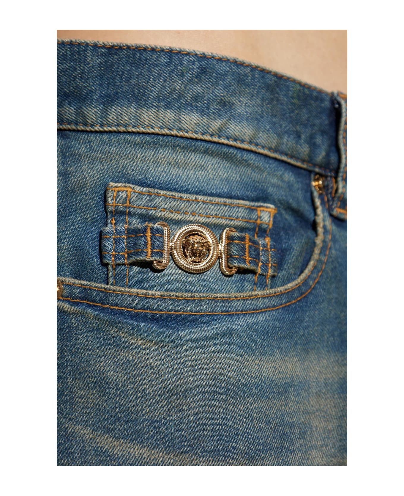 Versace Jeans With 
vintage
 Effect - BLUE