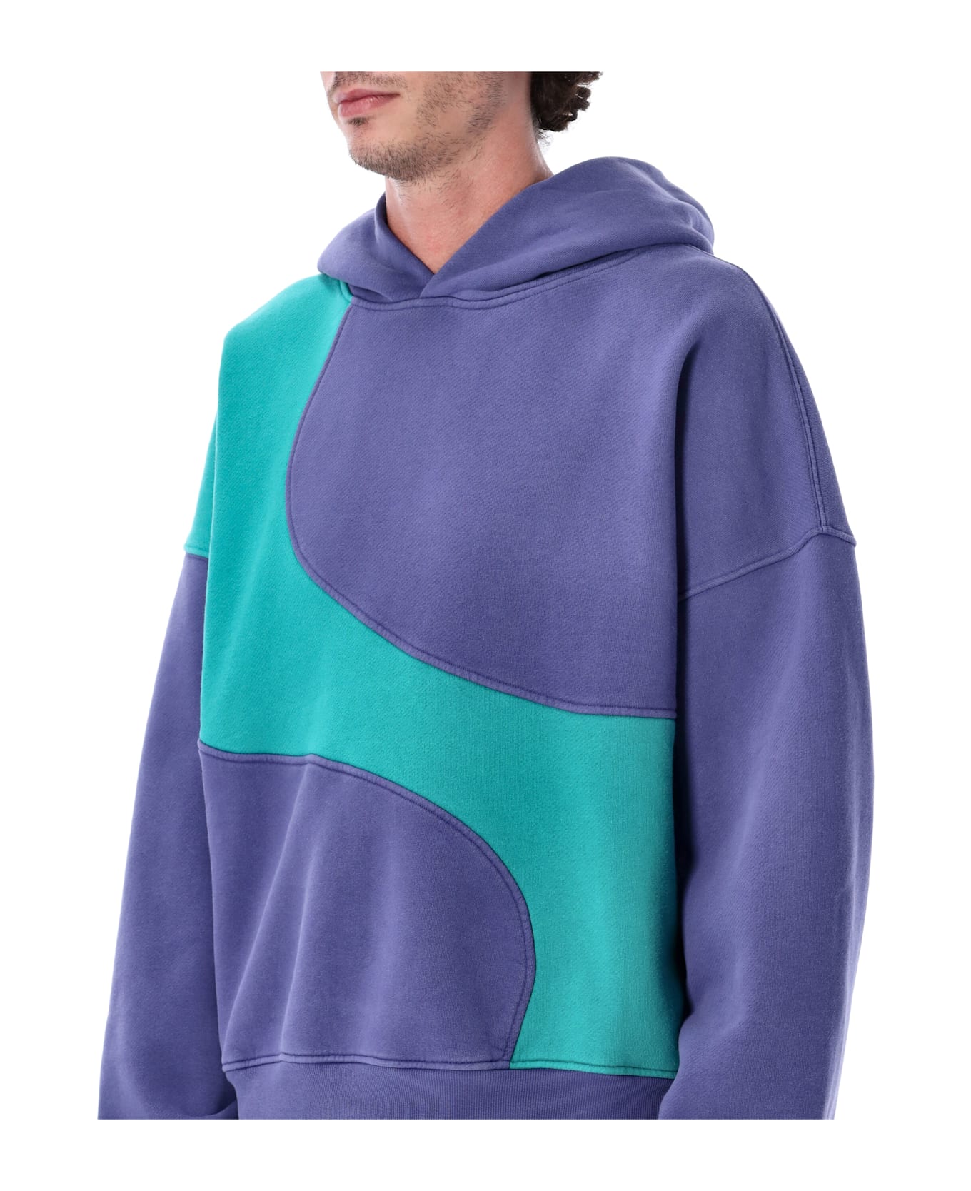 ERL Swirl Hoodie - NAVY