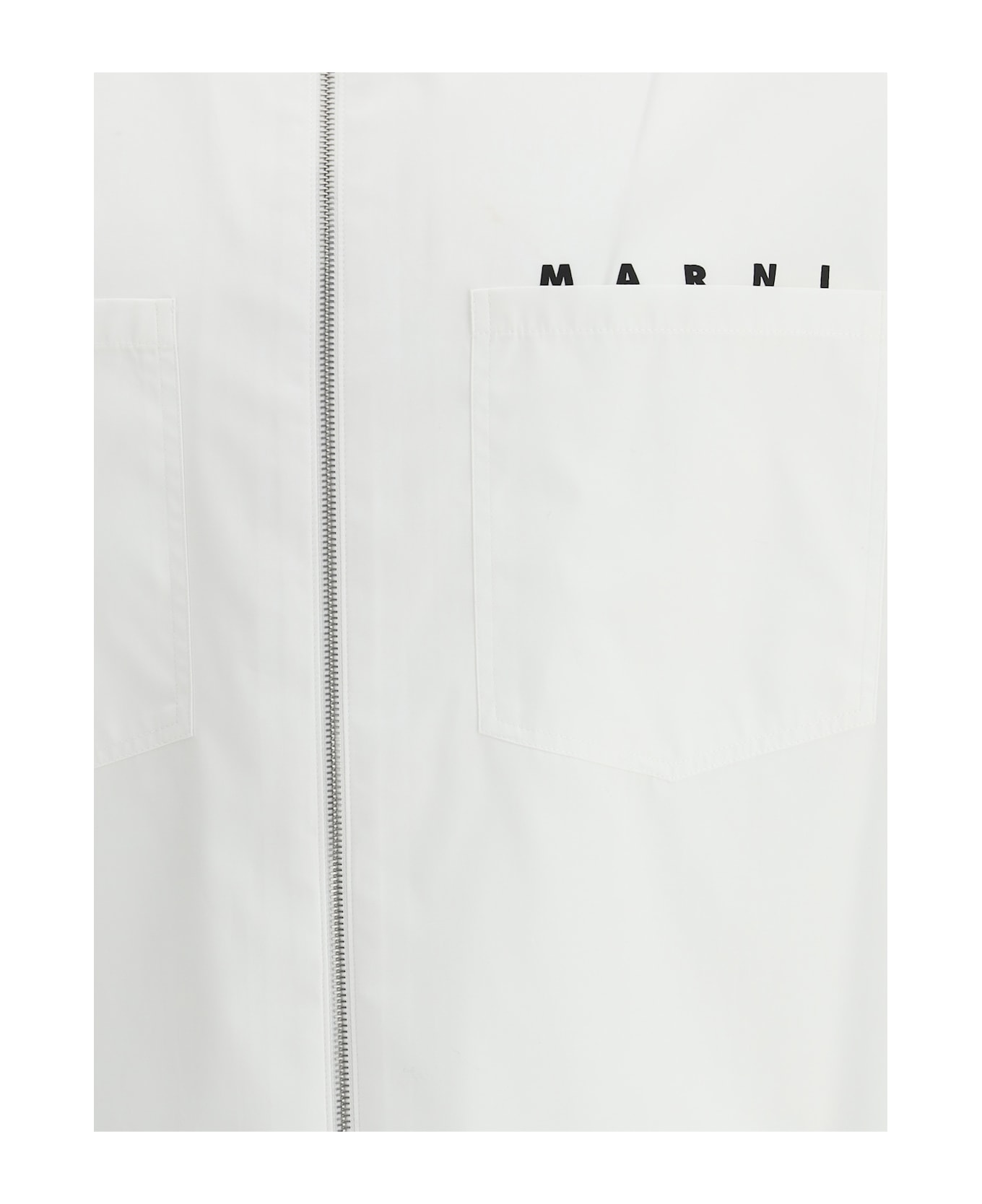 Marni Zip Shirt - LILY WHITE