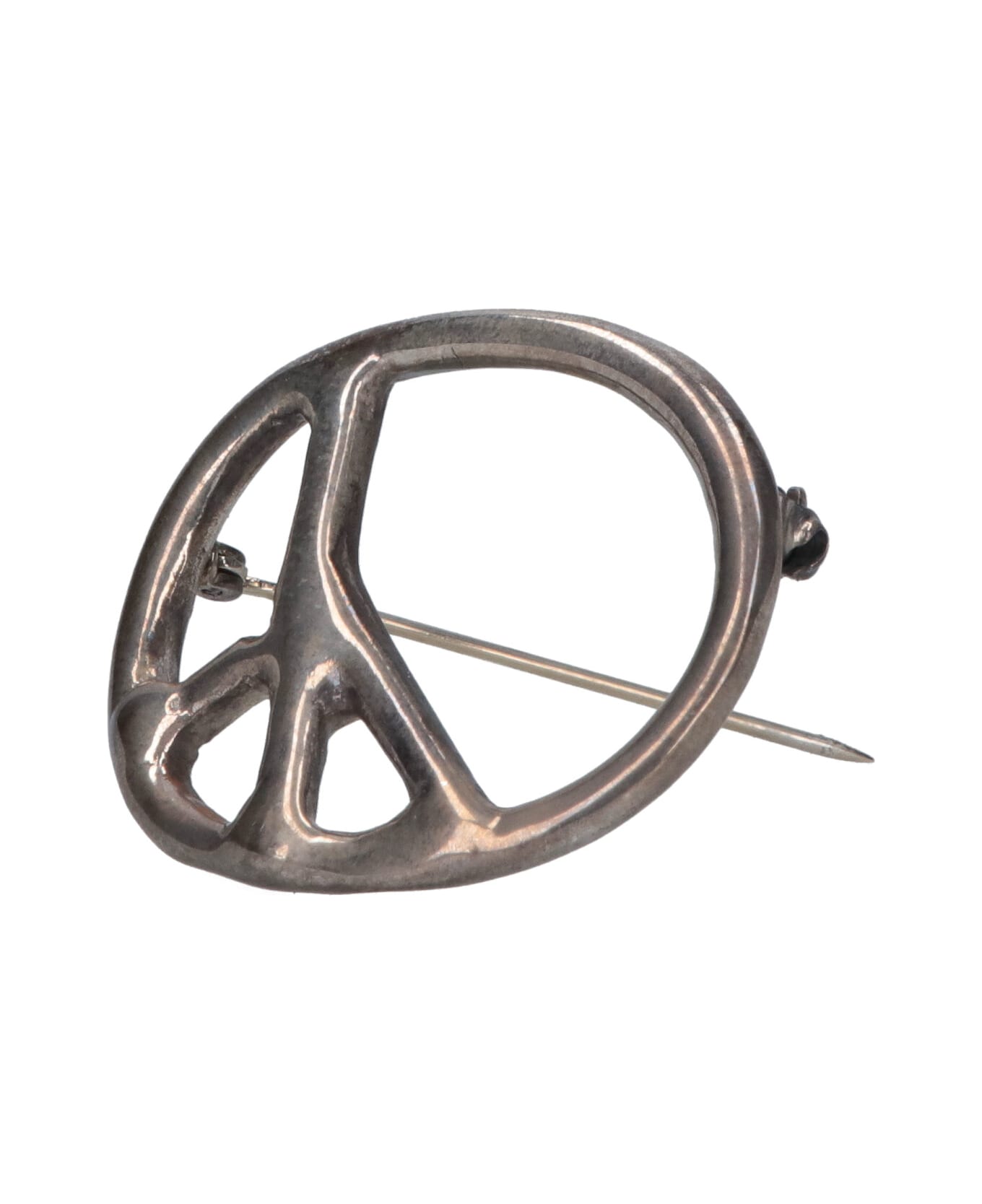 Needles 'peace' Brooch - Silver