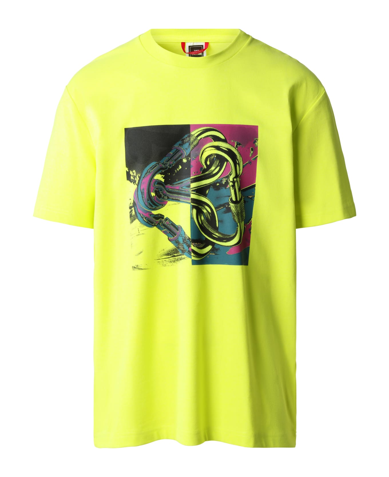 The North Face M Graphic T Shirt - Led Yellow Tシャツ