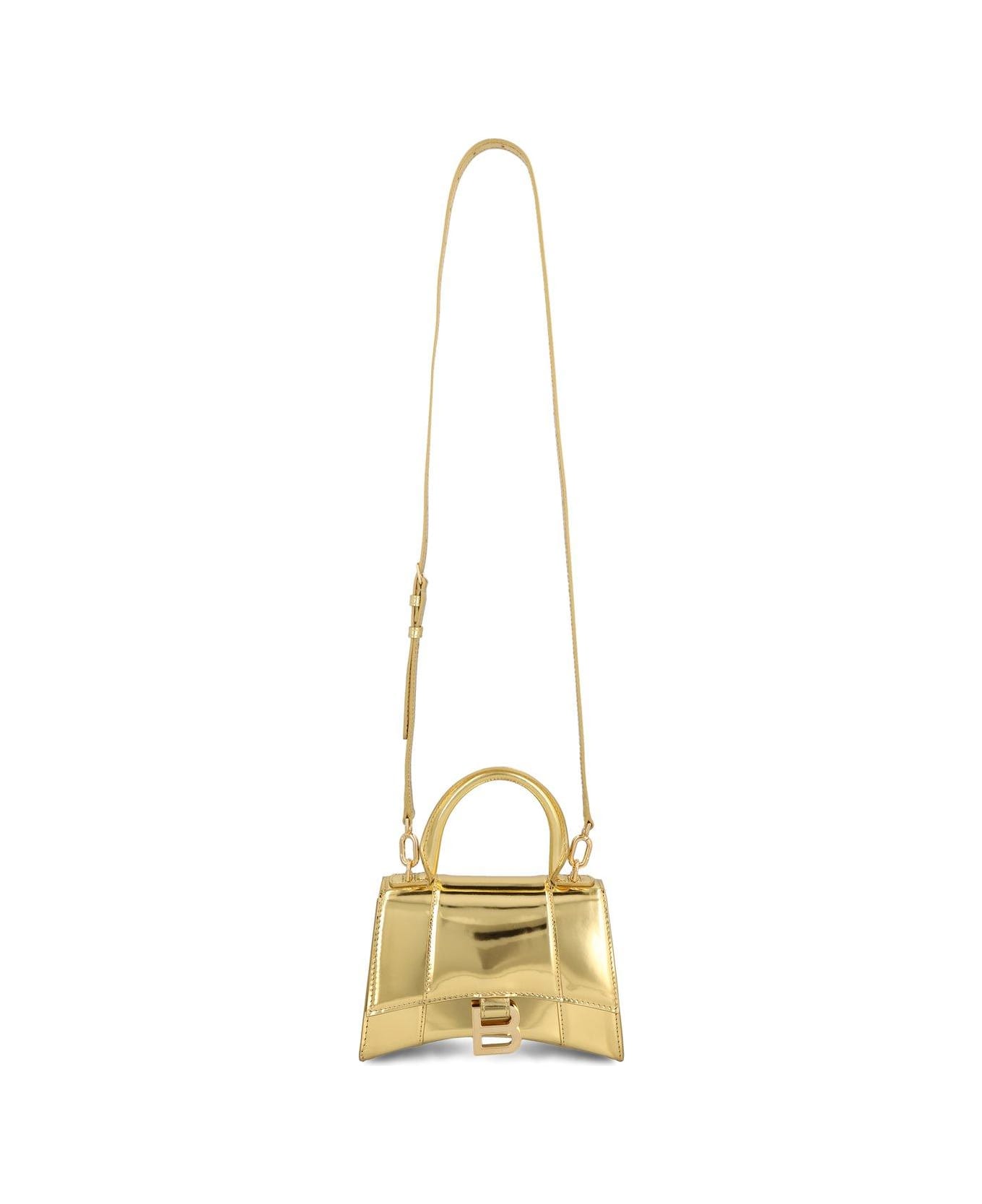 Balenciaga Hourglass Handbag - Golden