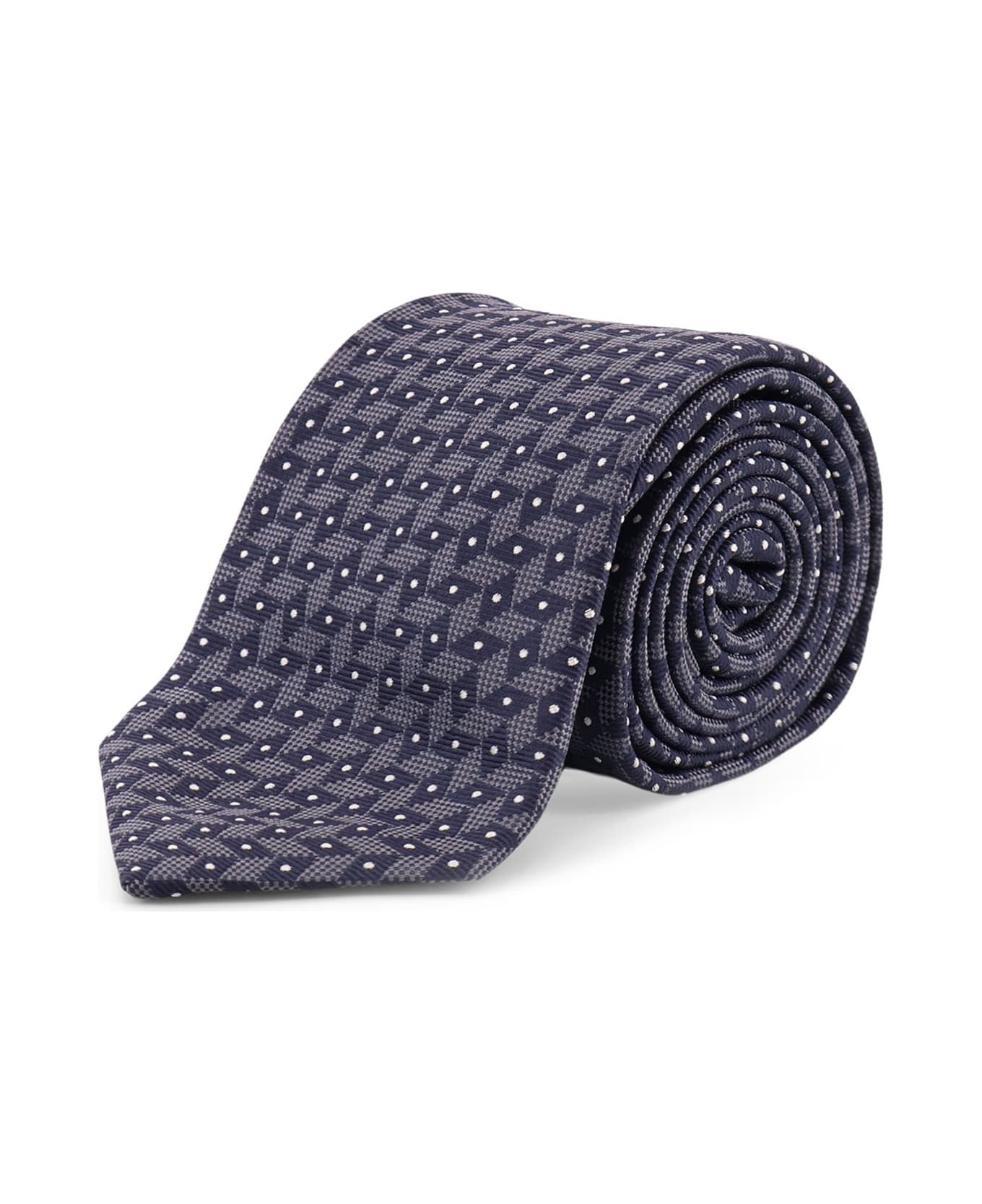 Giorgio Armani Silk Tie - Blue