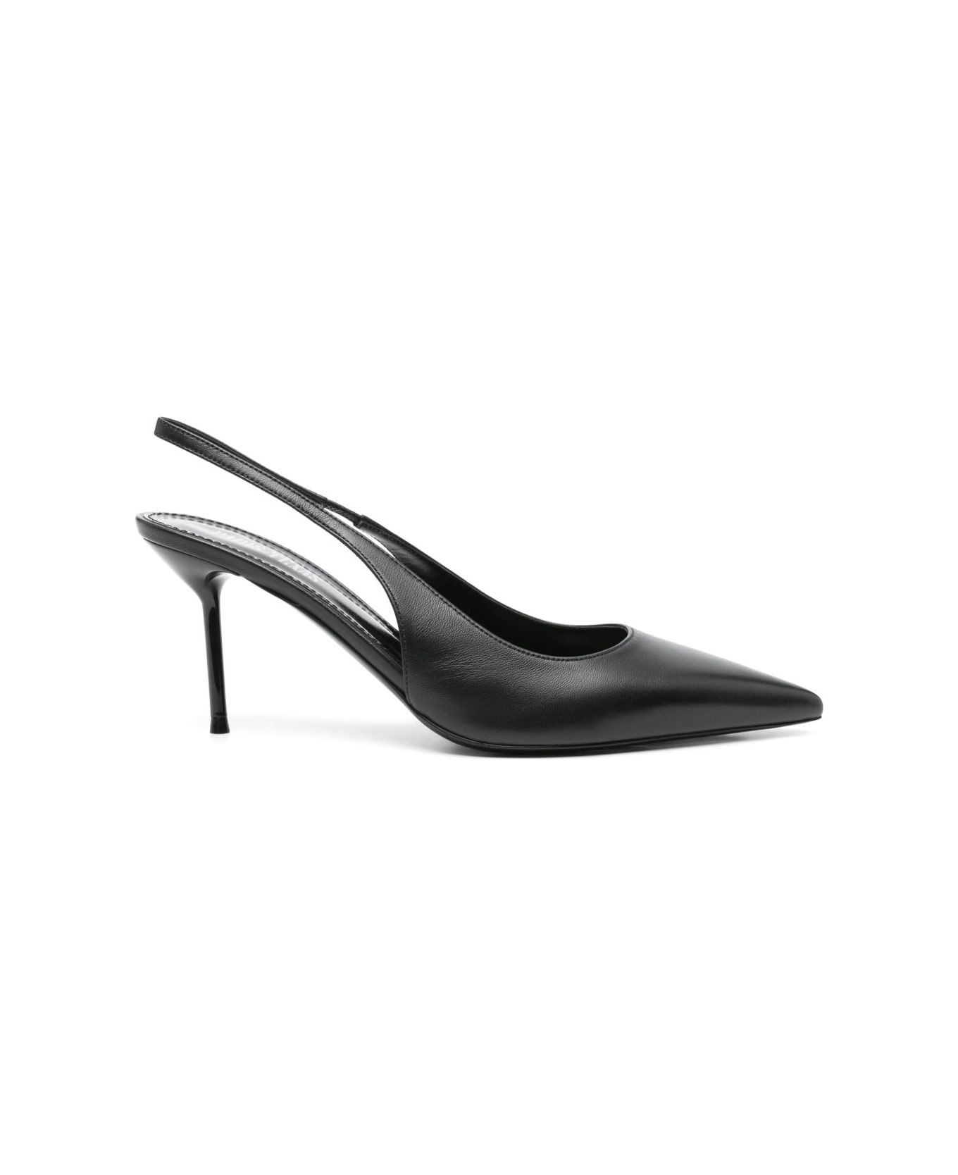 Paris Texas Lidia Leather Pumps - Black