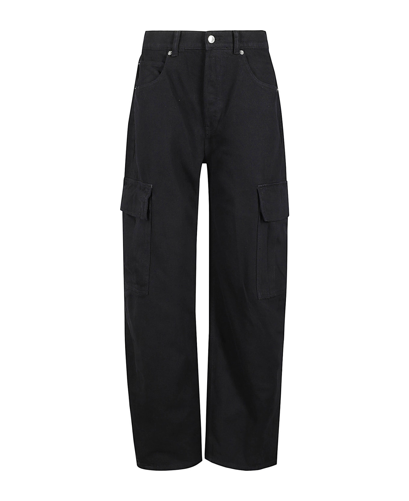 Alexander Wang Oversized Rounded Low Rise Jean Cargo Pocket