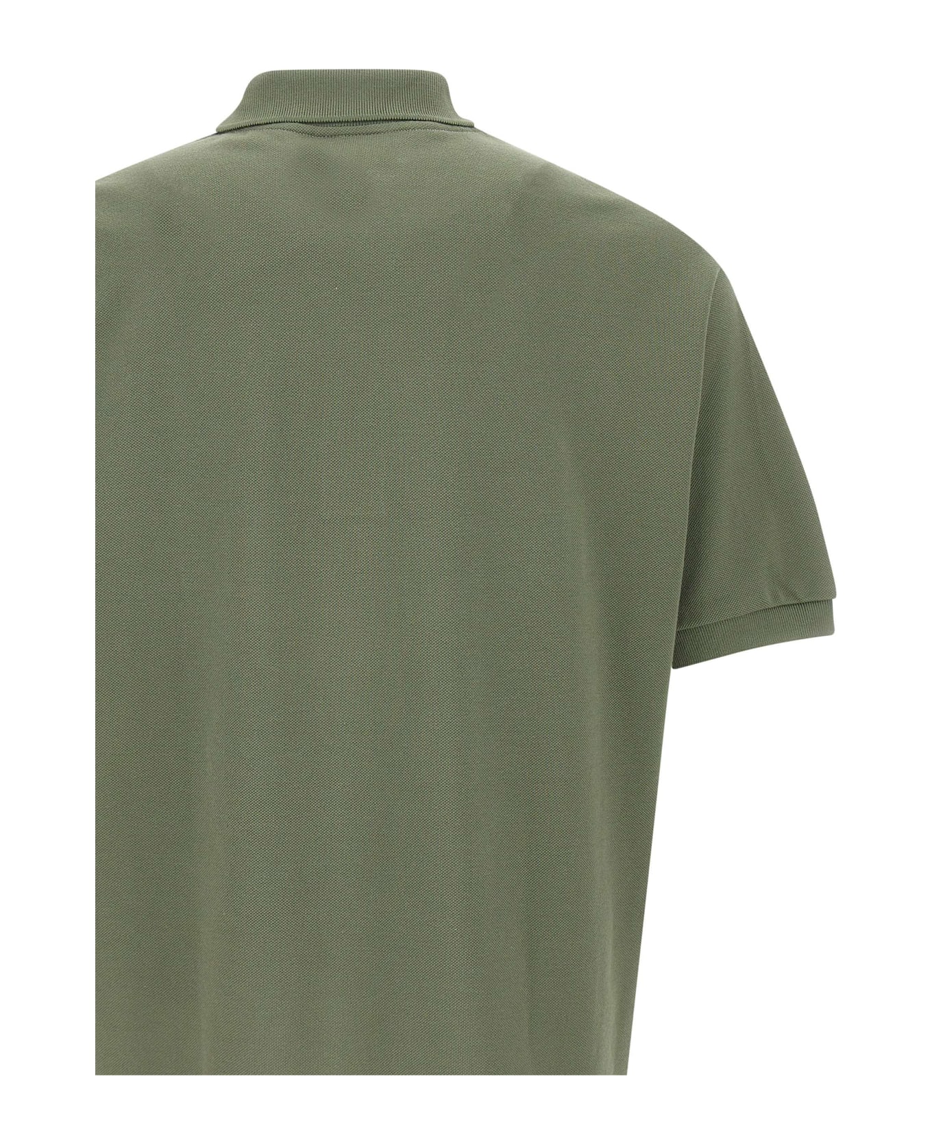 Lacoste Piquet Cotton Polo Shirt - GREEN ポロシャツ