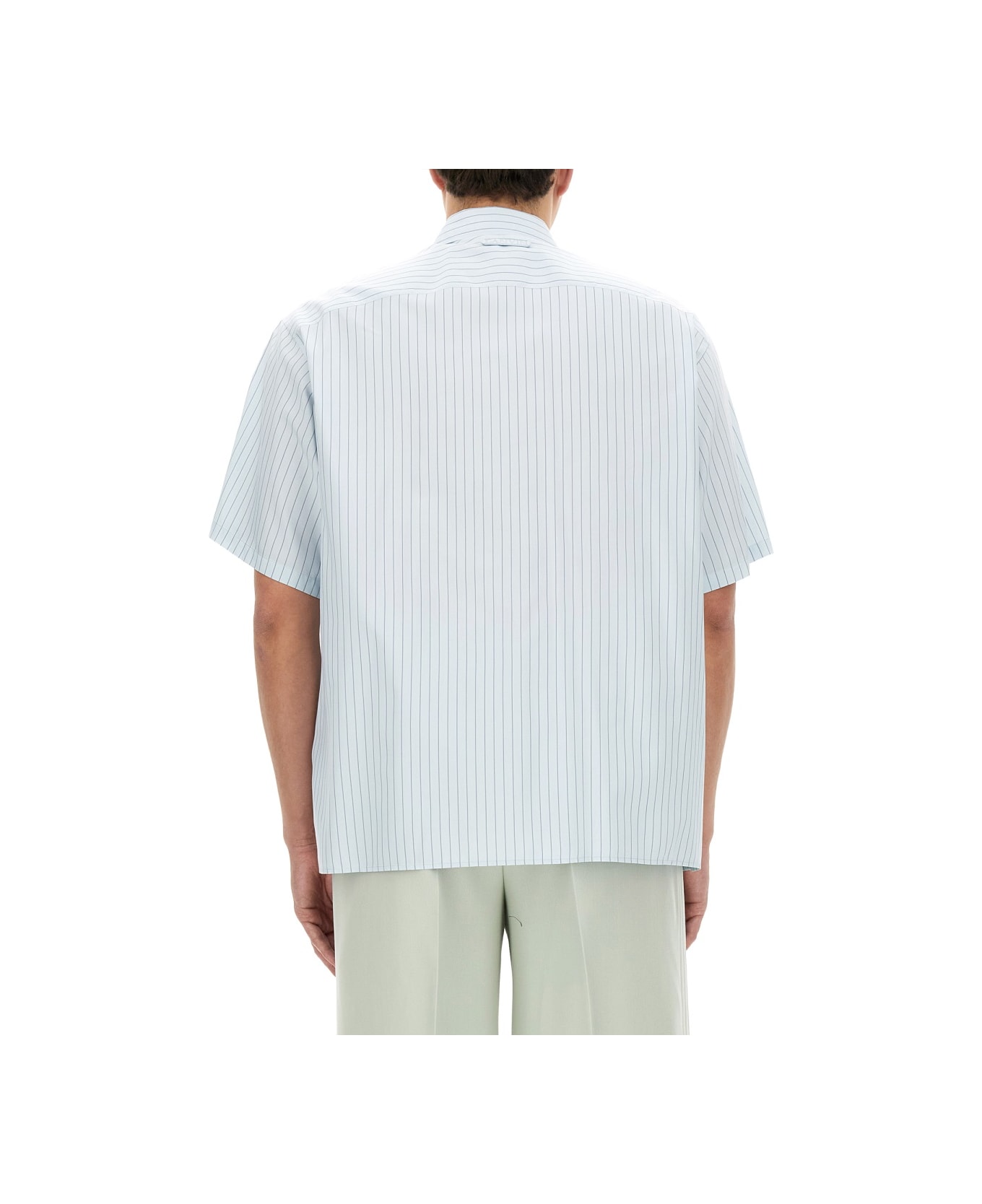 Lanvin Striped Shirt - AZURE