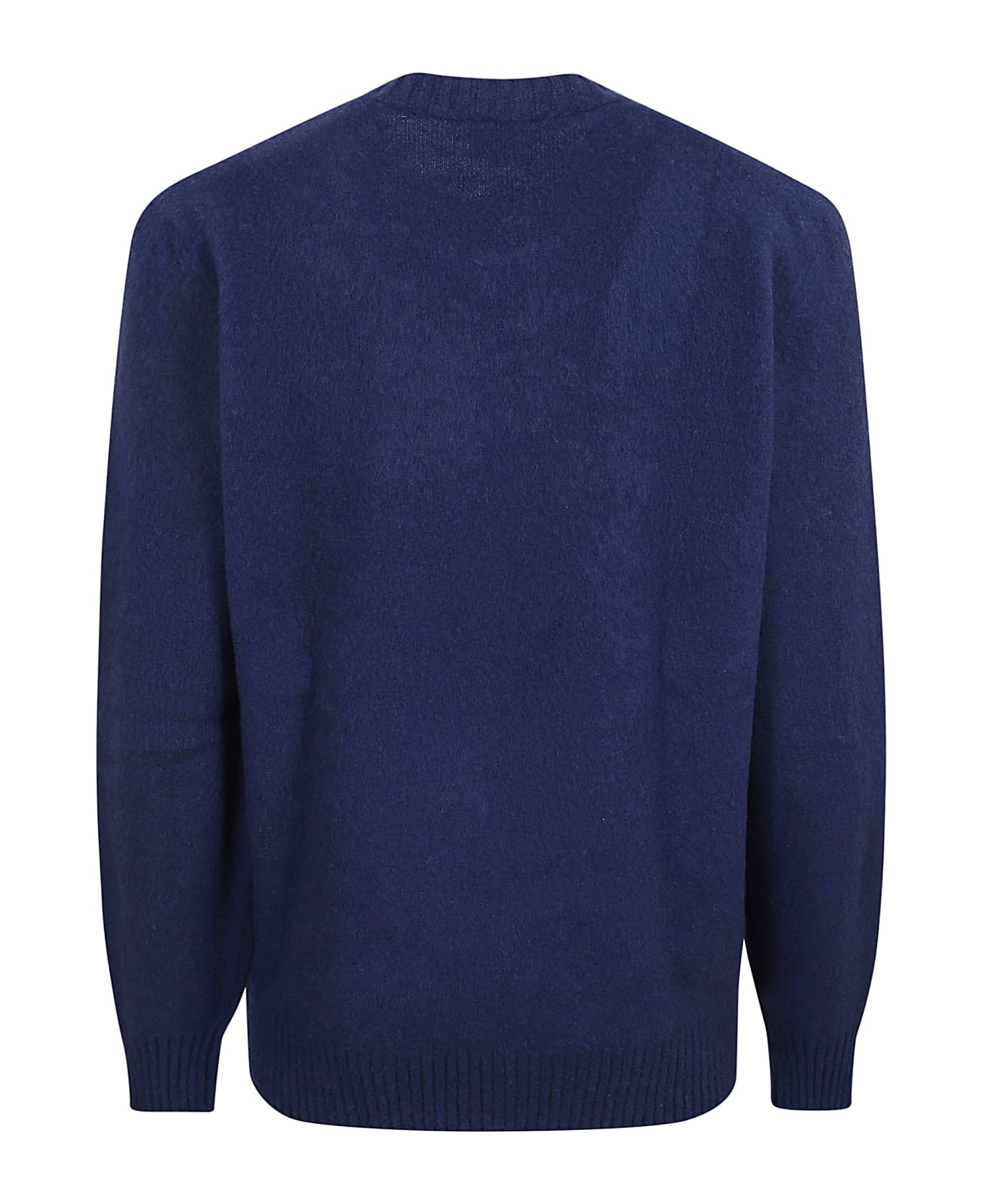 Eleventy Crew-neck Sweaters - Blue