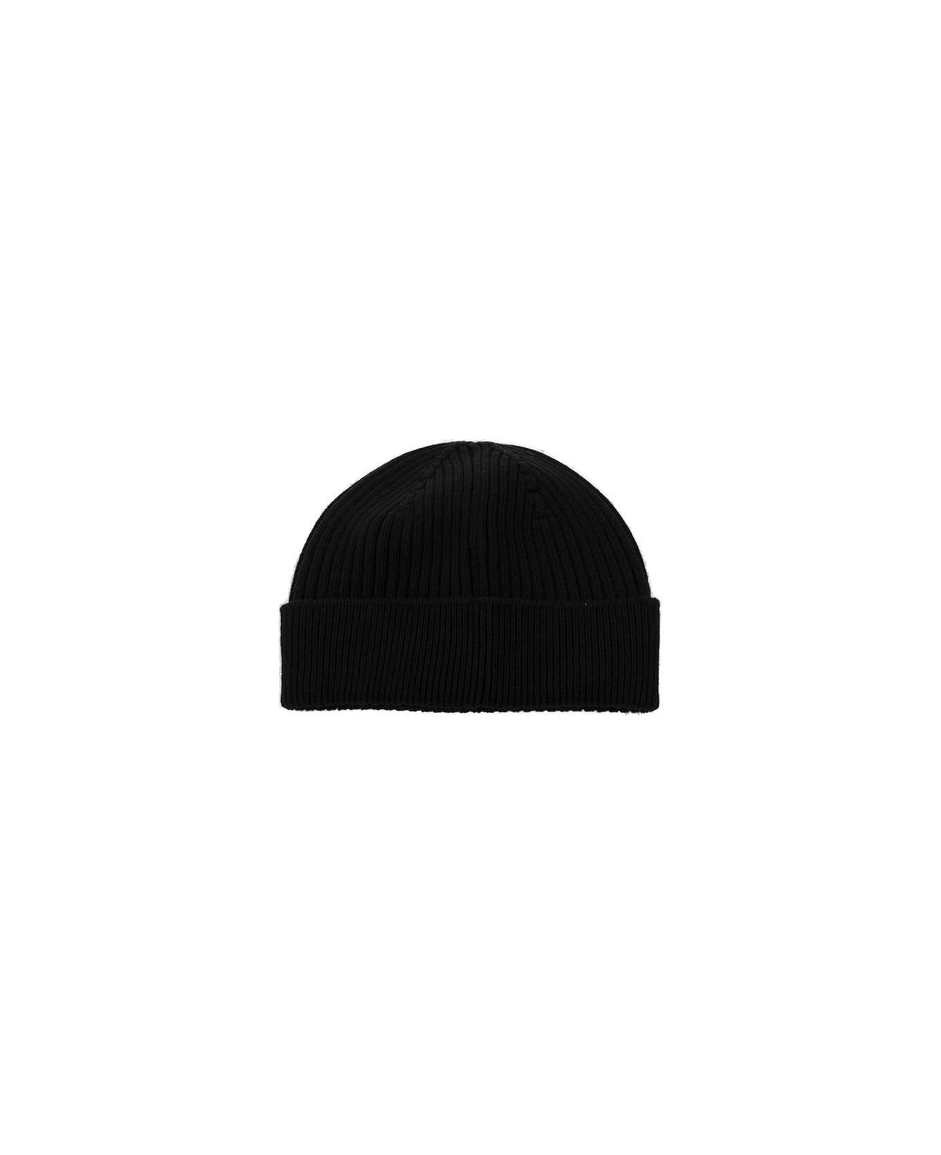 Diesel K-coder-h Logo Patch Ribbed Beanie - 9XX
