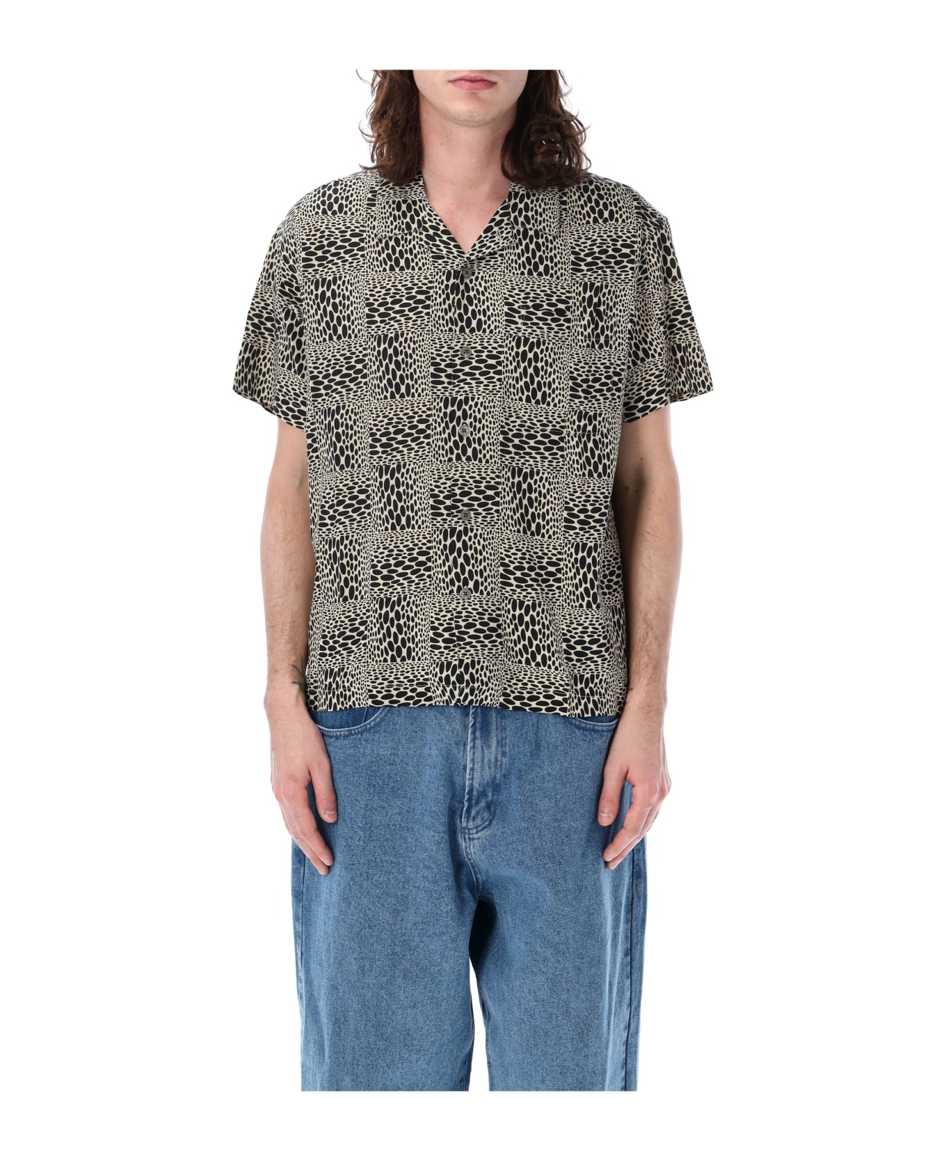 Obey Hobart Shirt - OYSTERGREY シャツ