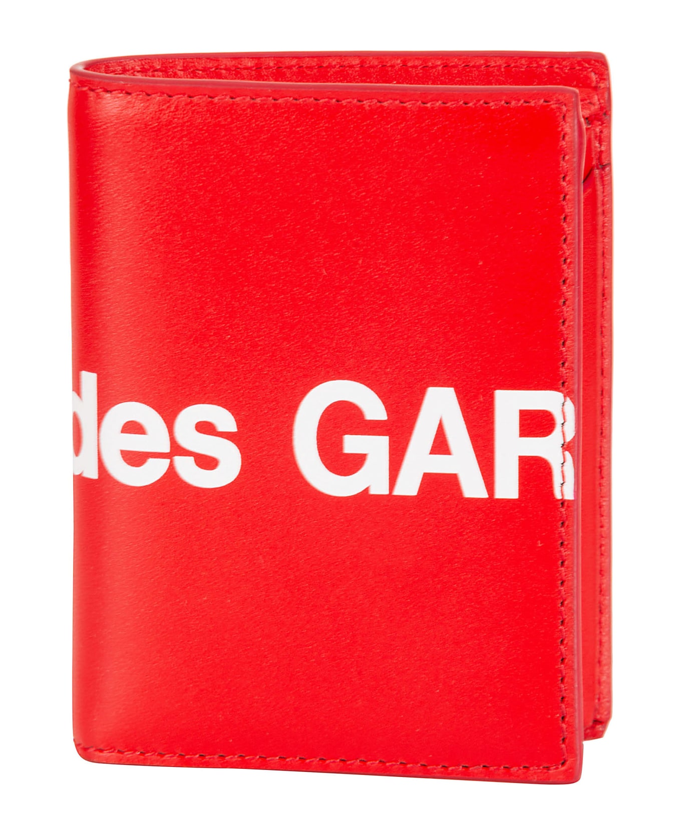 Comme des Garçons Shirt Boy Logo Print Wallet - Red