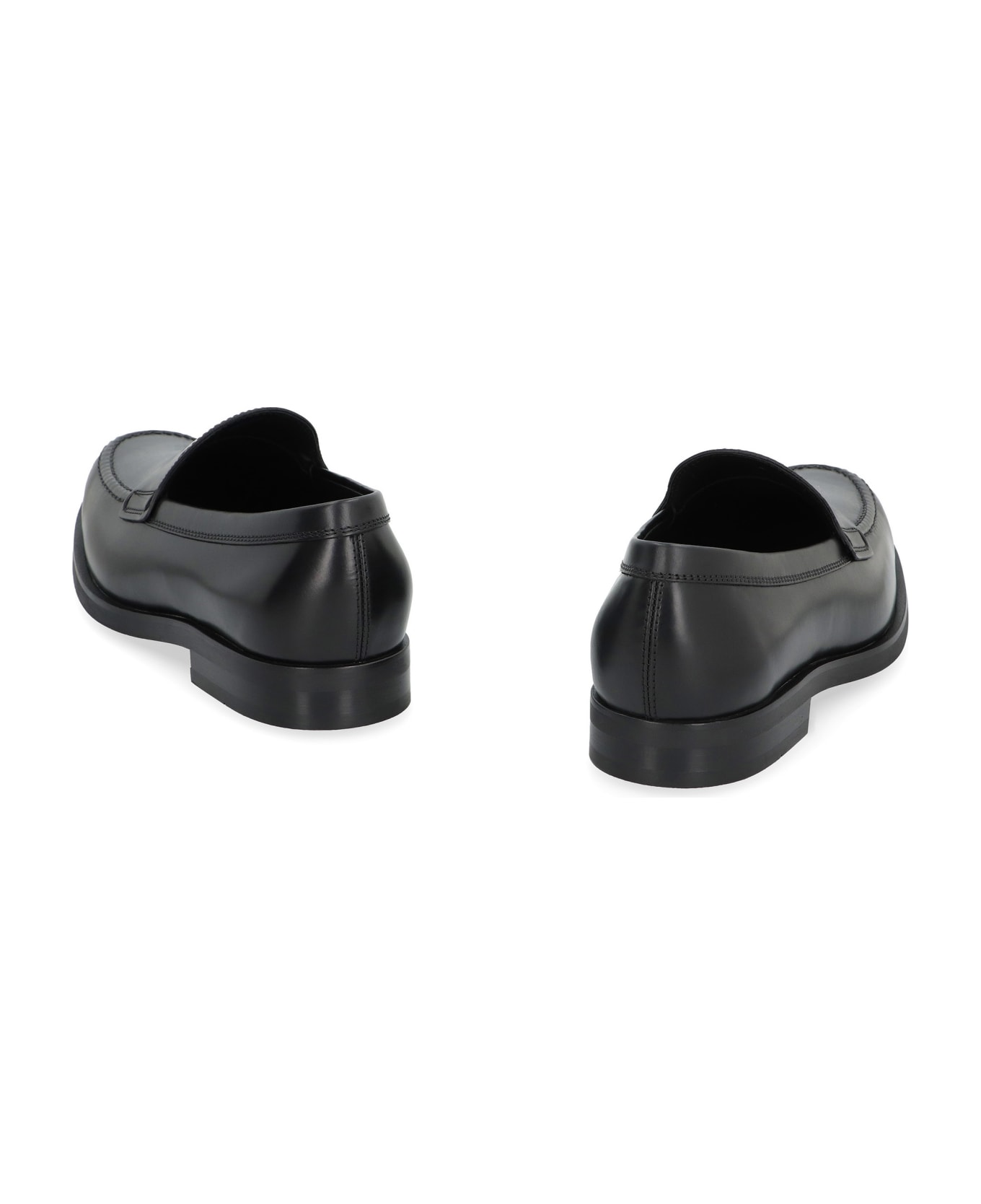 Tod
s Leather Loafers - Black
