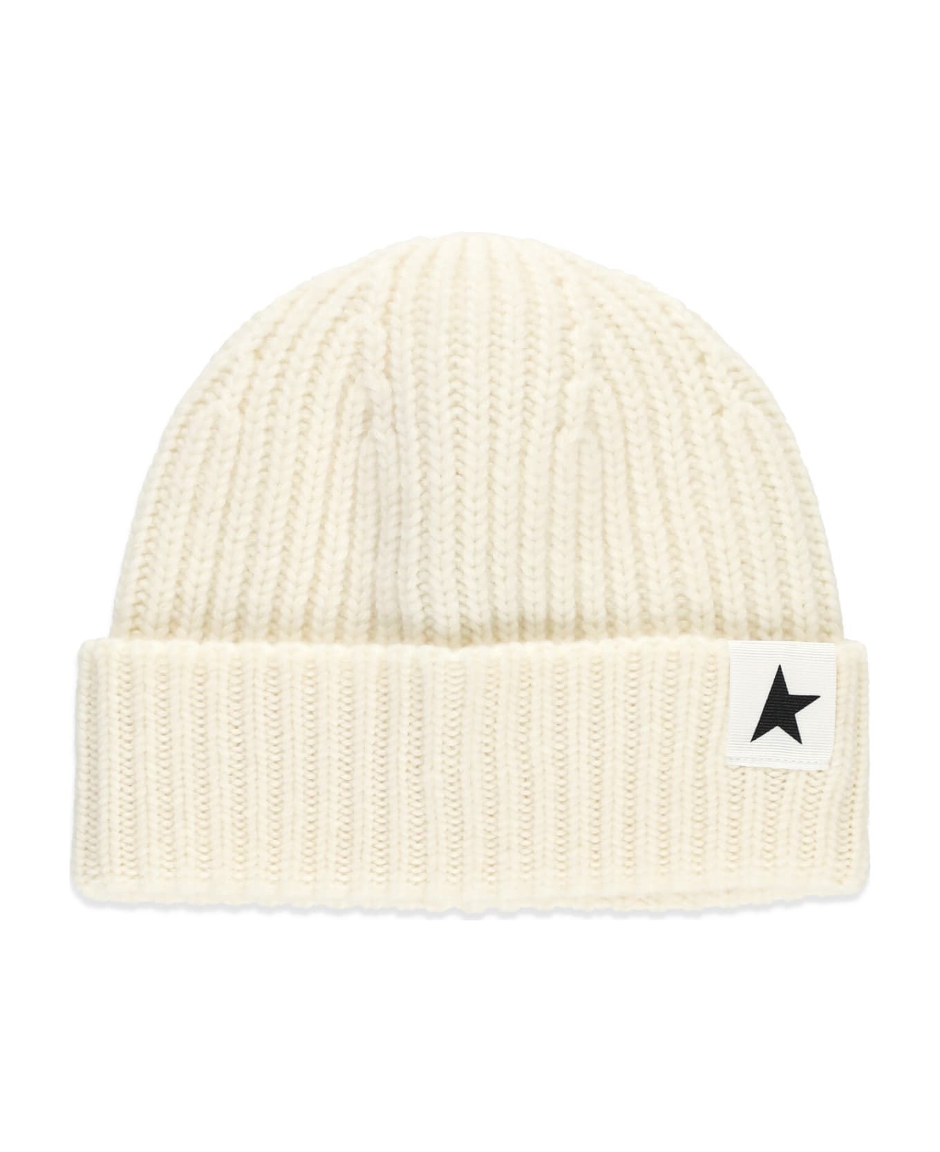Golden Goose Damian Beanie - Ivory