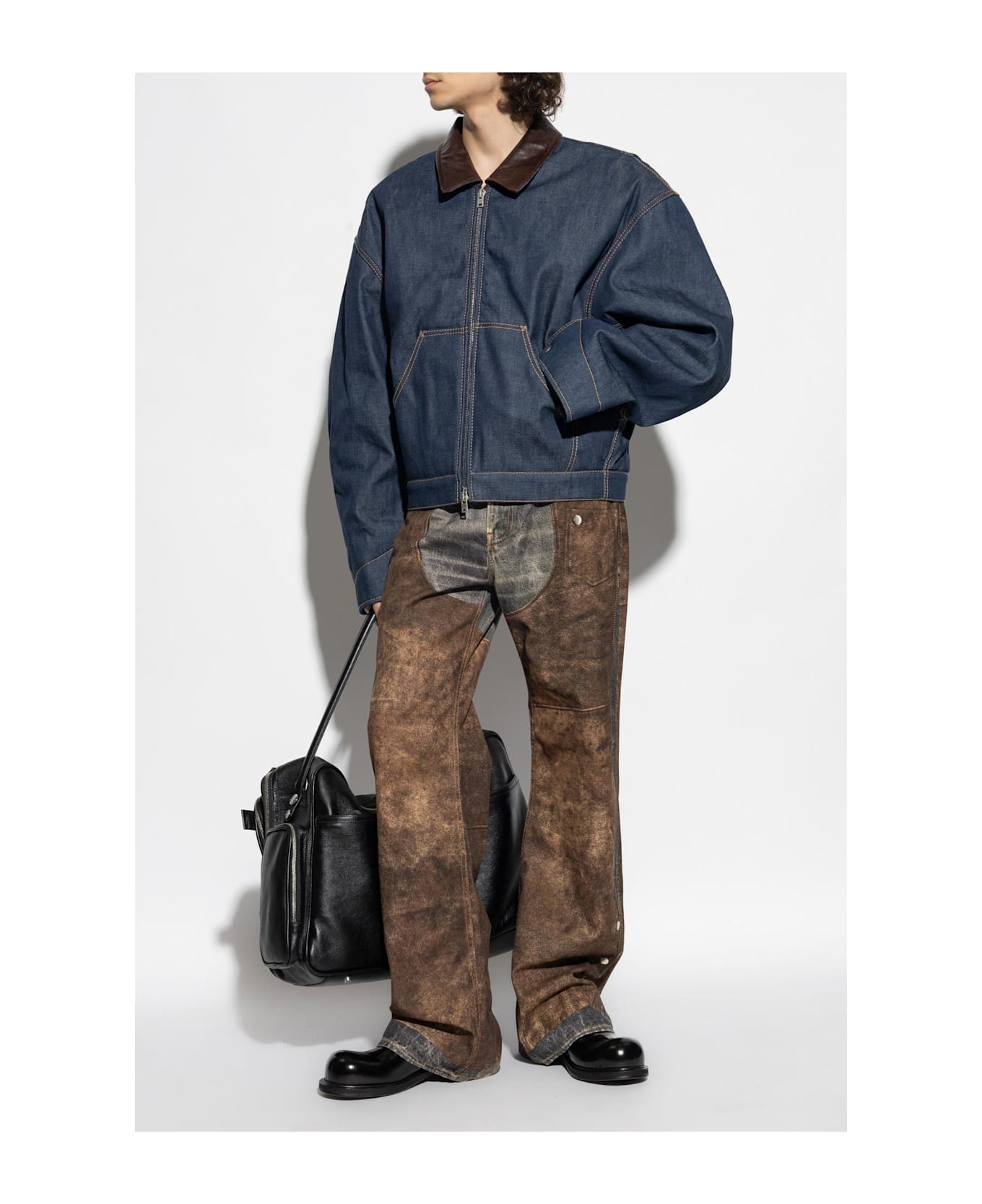 Acne Studios Insulated Denim Jacket - Blue