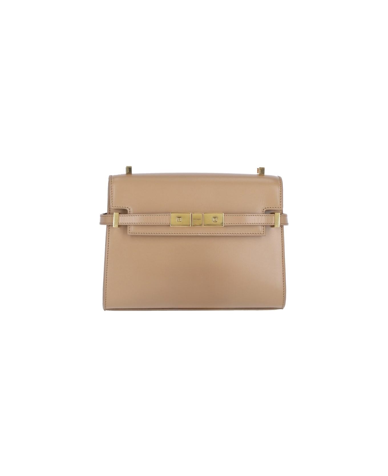 Saint Laurent Mini Bag 'manhattan' - NATURAL TAN