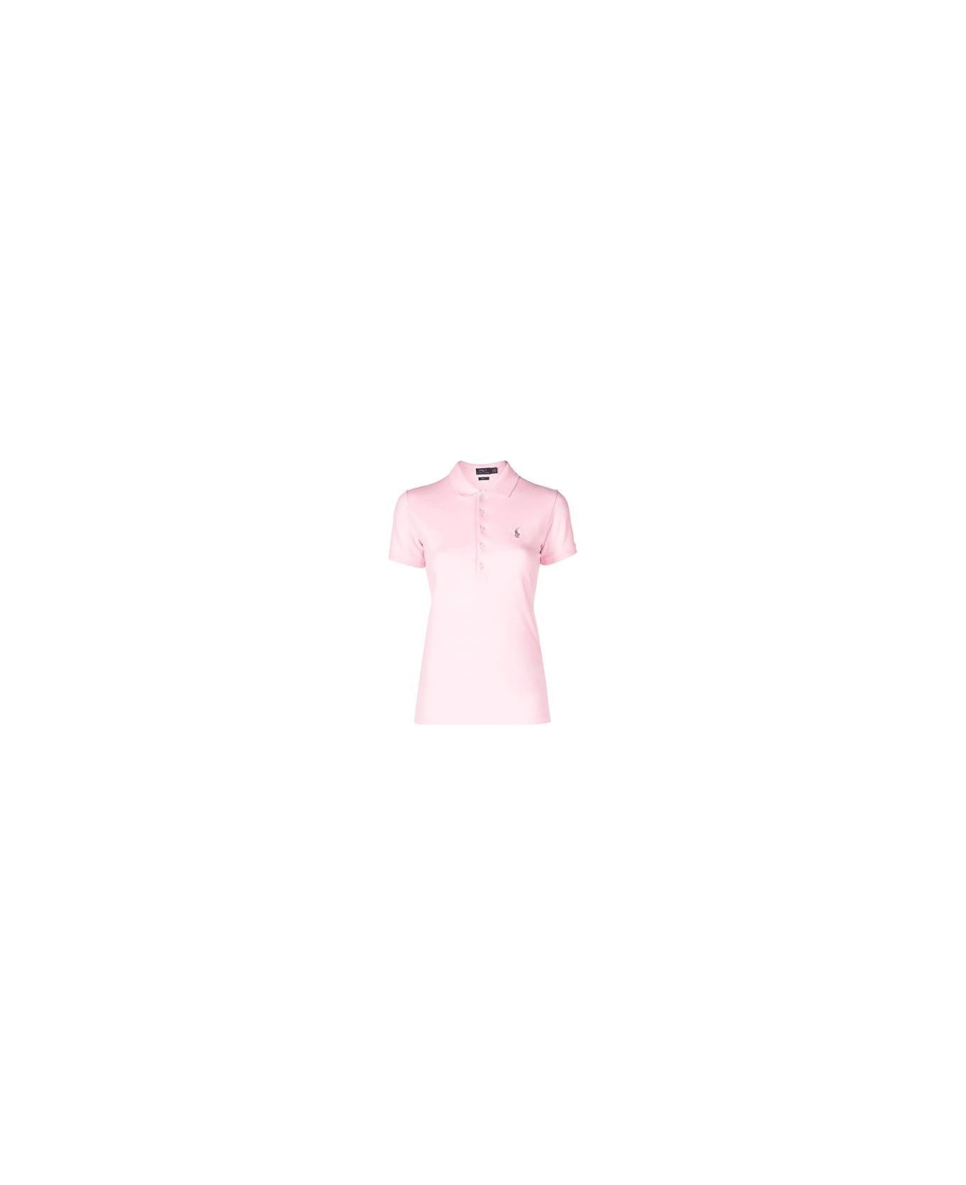 Polo Ralph Lauren Julie Slim Polo T-shirt - Rosa