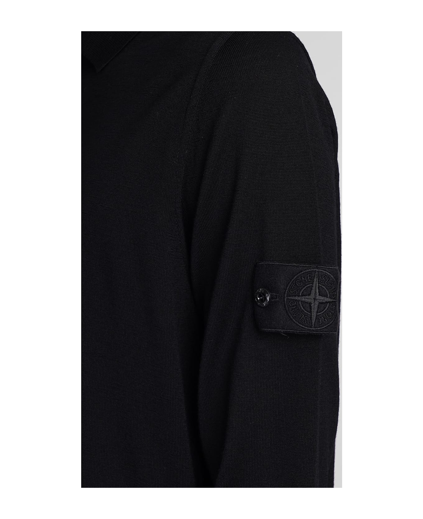 Stone Island Maglia Ghost Rws - BLACK