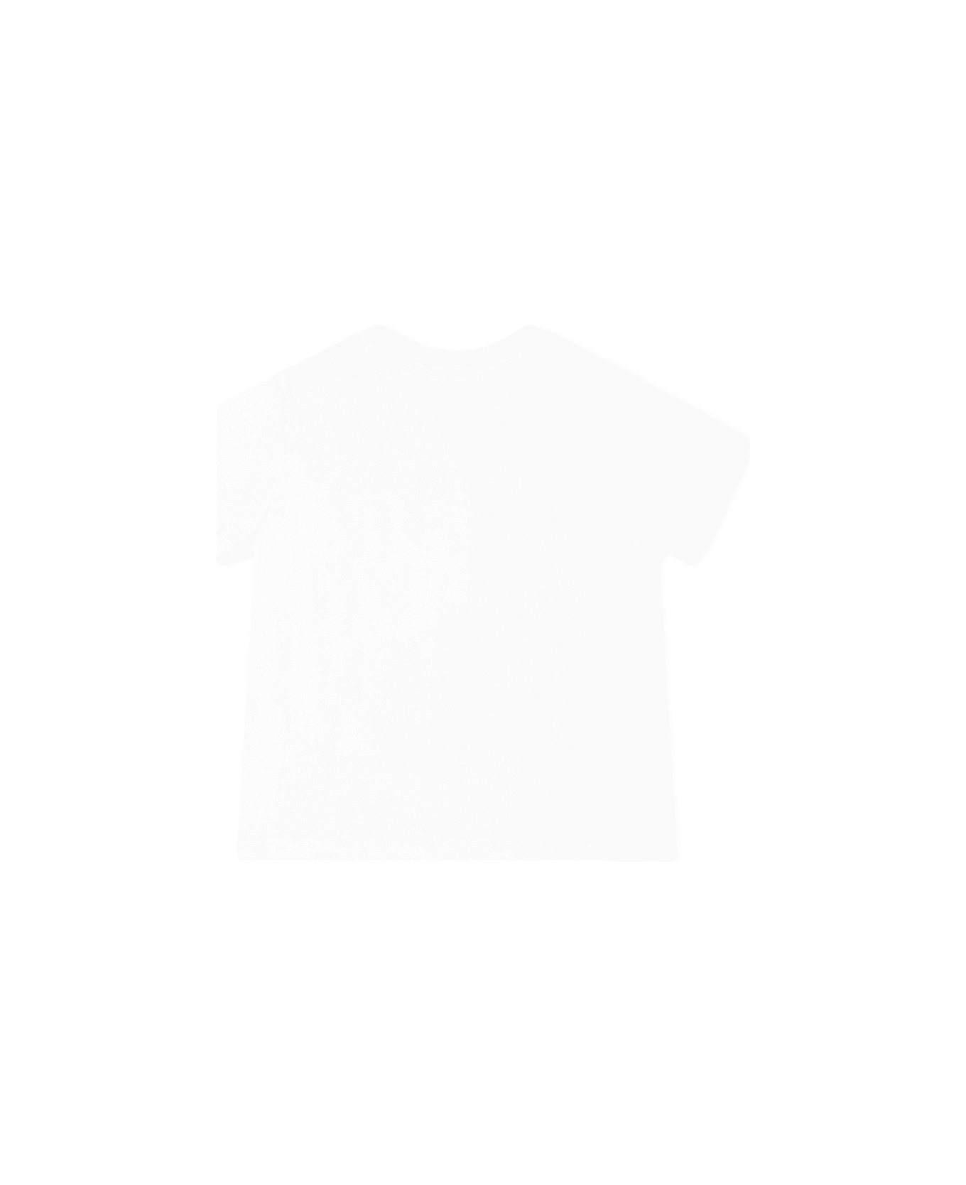 Ralph Lauren White T-shirt For Baby Boy With Polo Bear - White