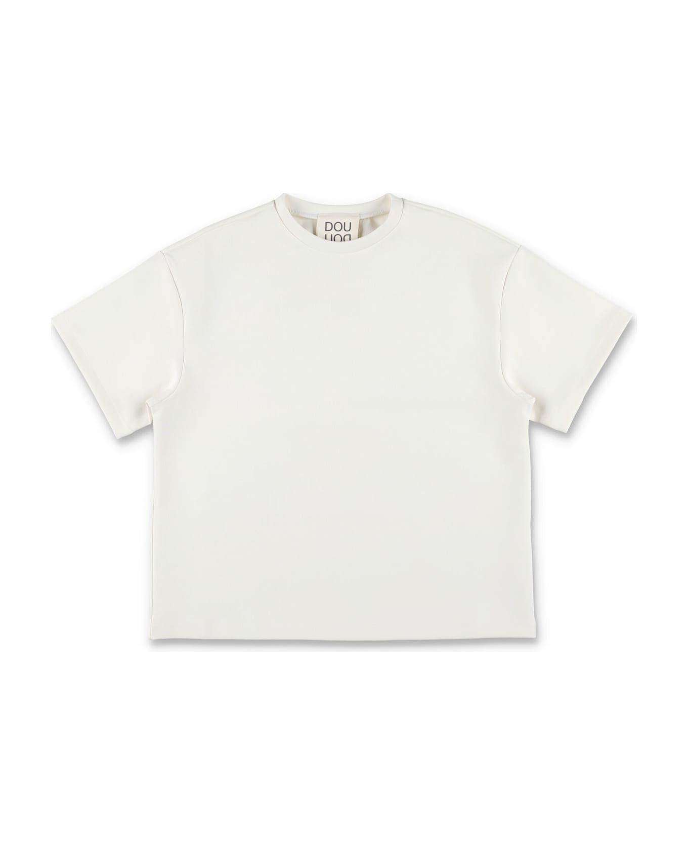 Douuod Kid - Fleece Tee - WHITE