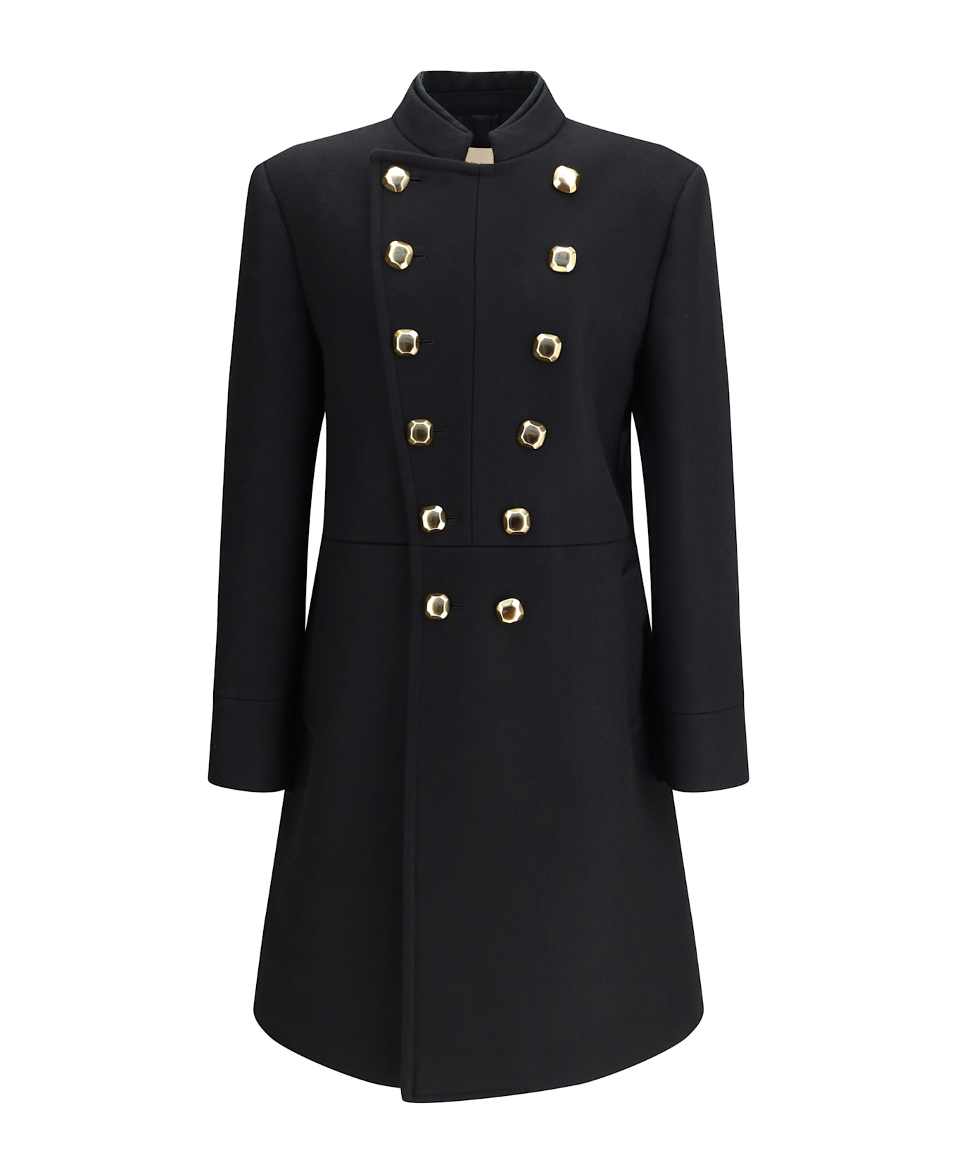 Valentino Double-breasted Wool Double Coat