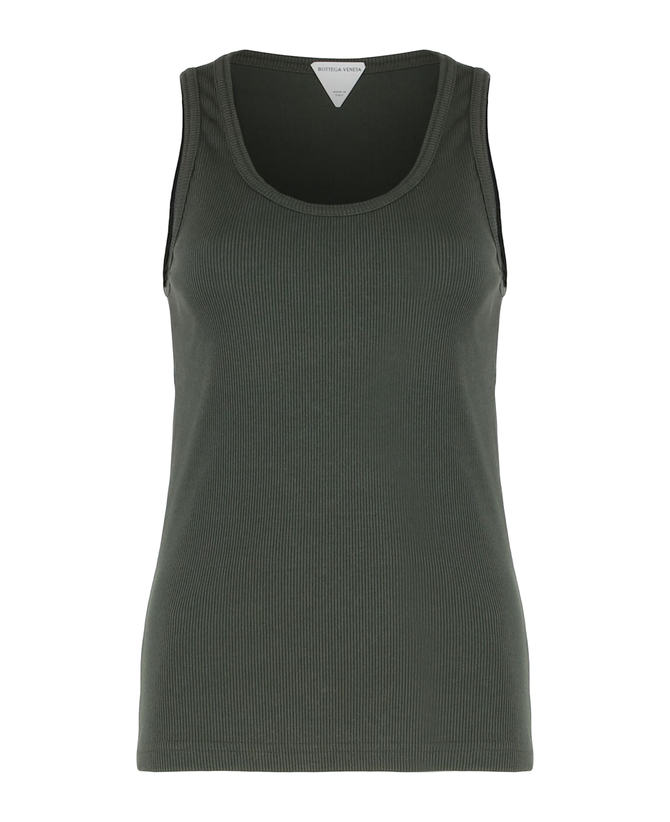 Bottega Veneta Cotton Tank Top - green