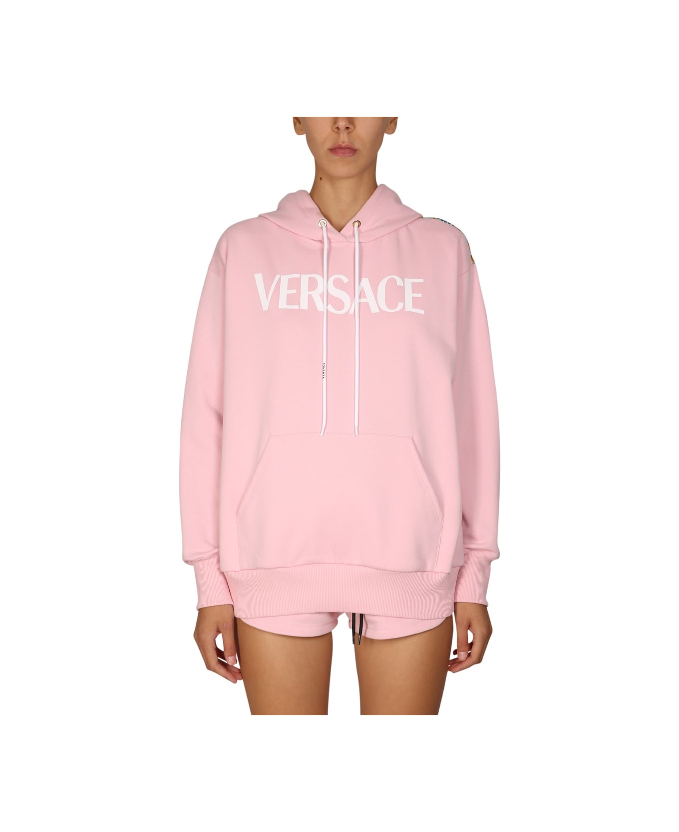 Versace Sweatshirt "the Fans" - PINK