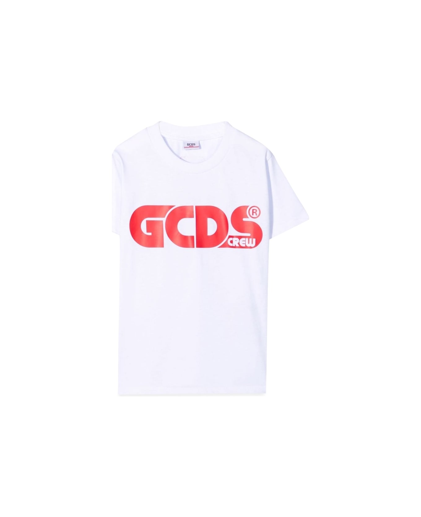 GCDS Jersey T-shirts Boy - WHITE