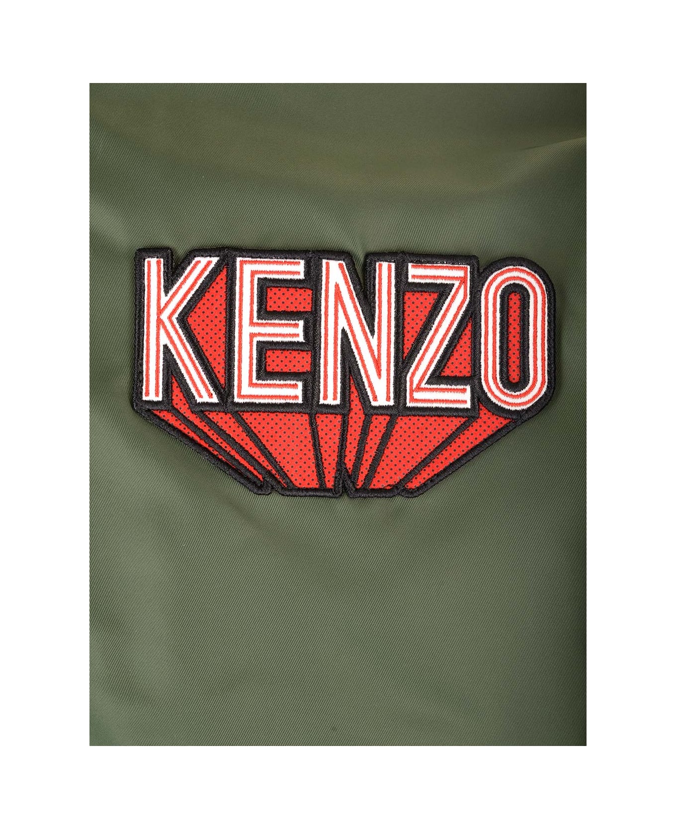 Kenzo Military '3d' Bomber Jacket - OLIVE