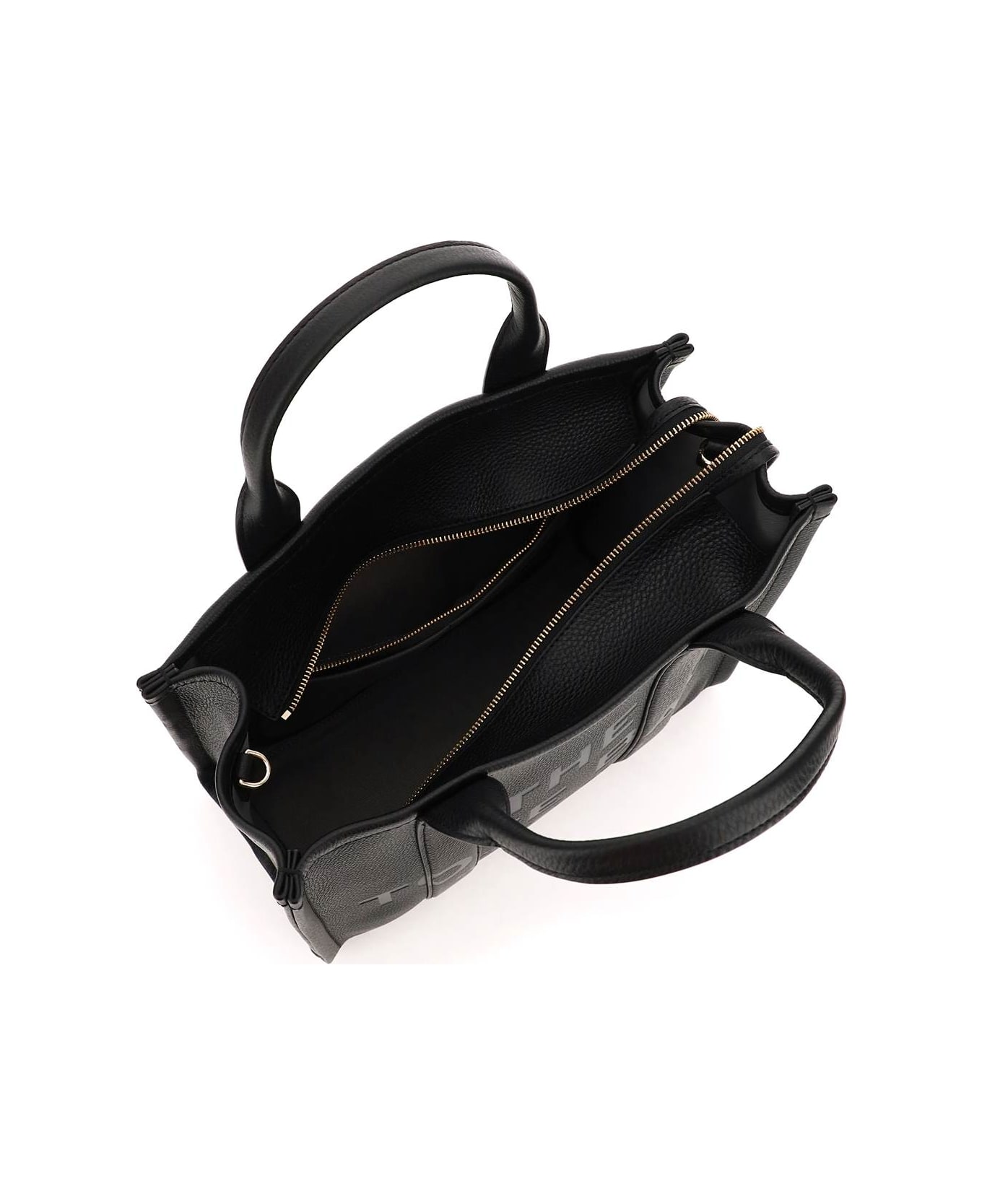 Marc Jacobs The Leather Medium Tote Bag - Black