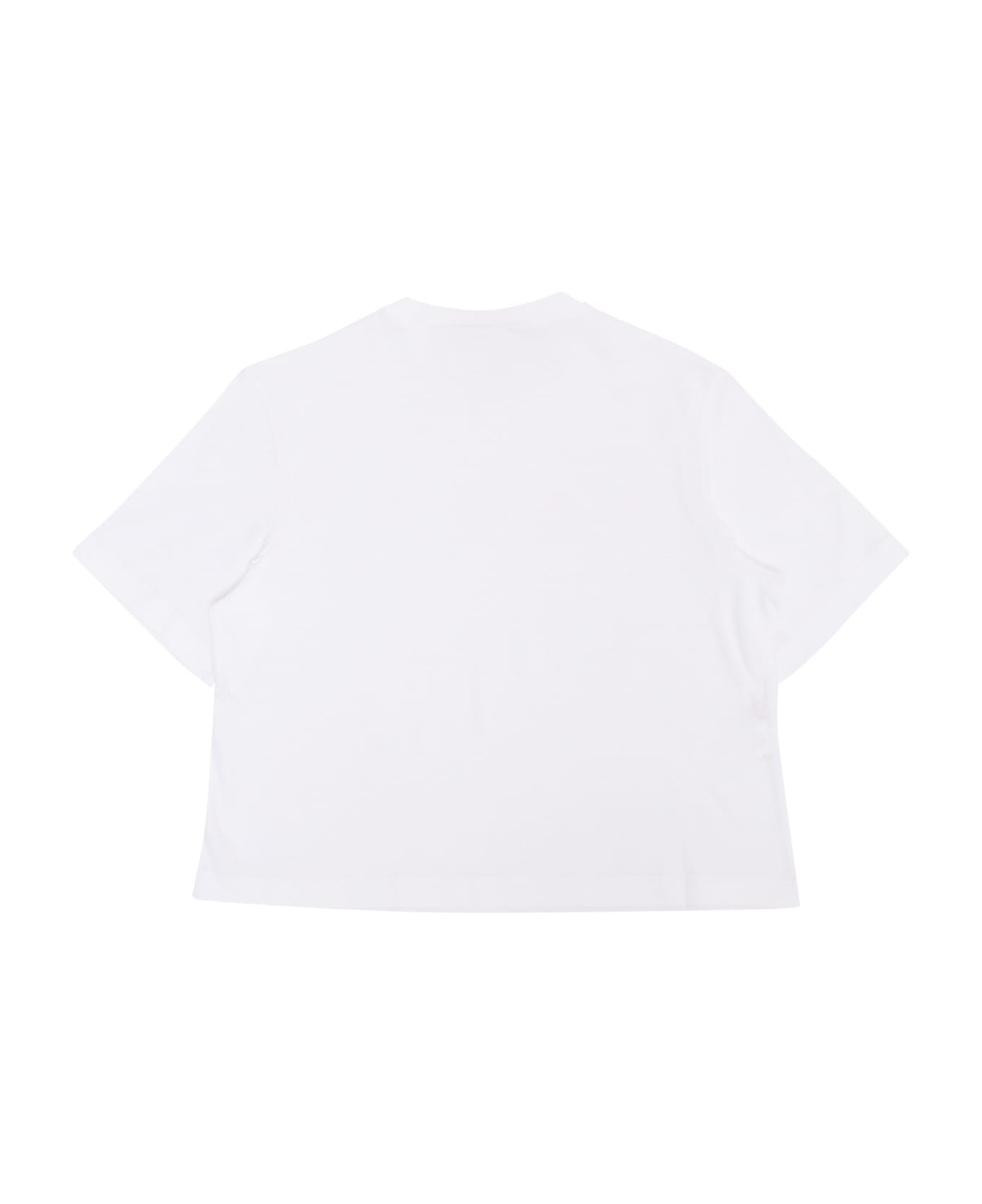Marni White Cropped T-shirt - WHITE