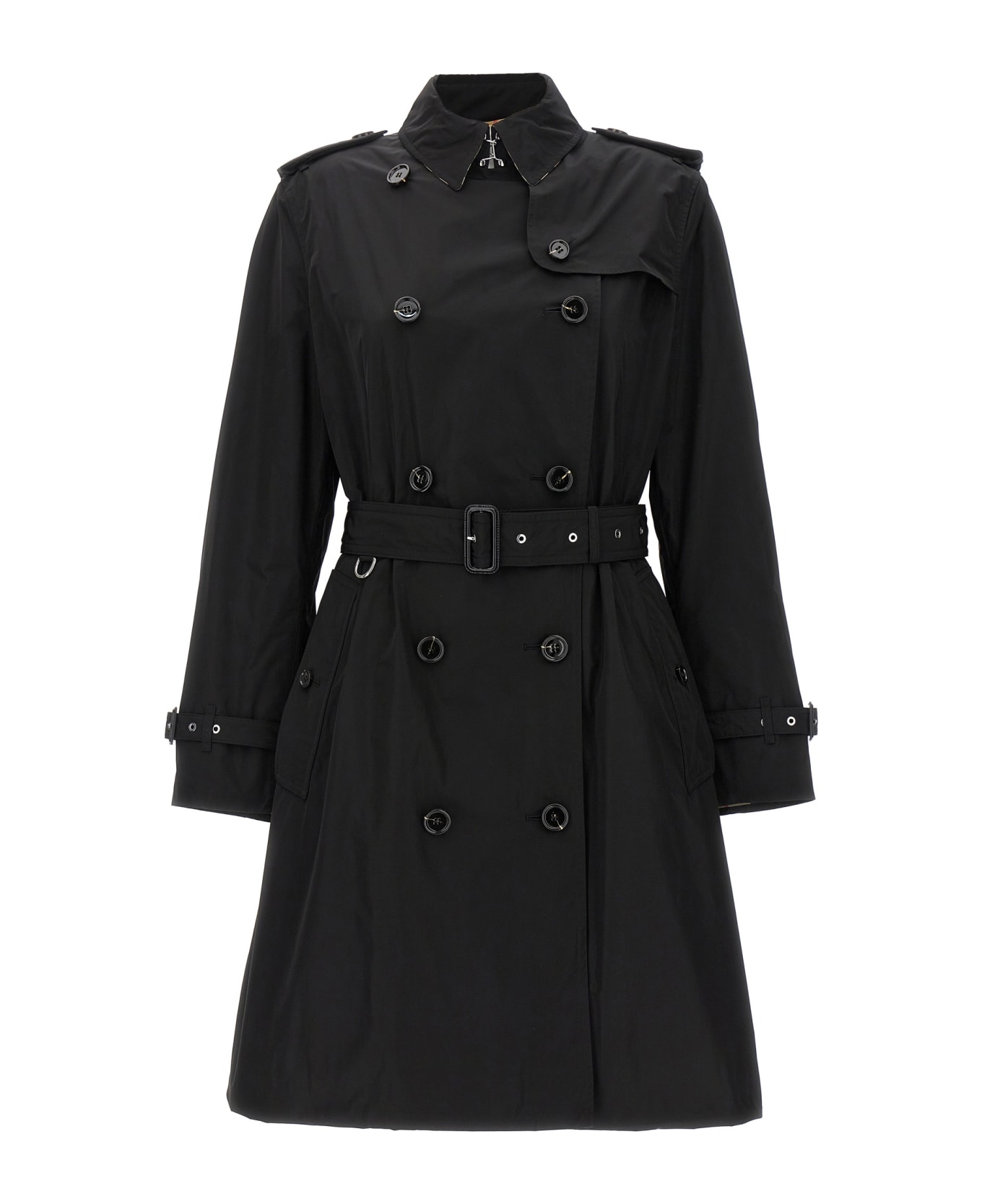 Burberry 
kensington
 Trench Coat - Black
