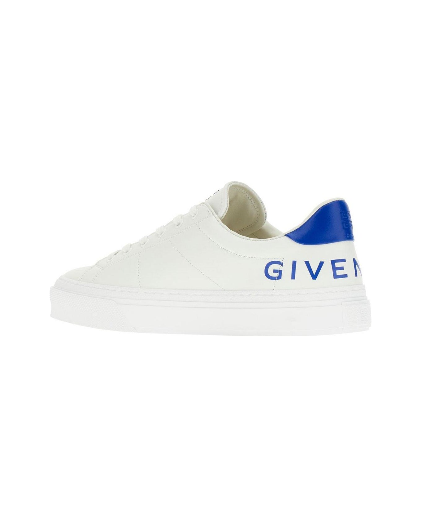 Givenchy City Sport Leather Low-top Sneakers - White