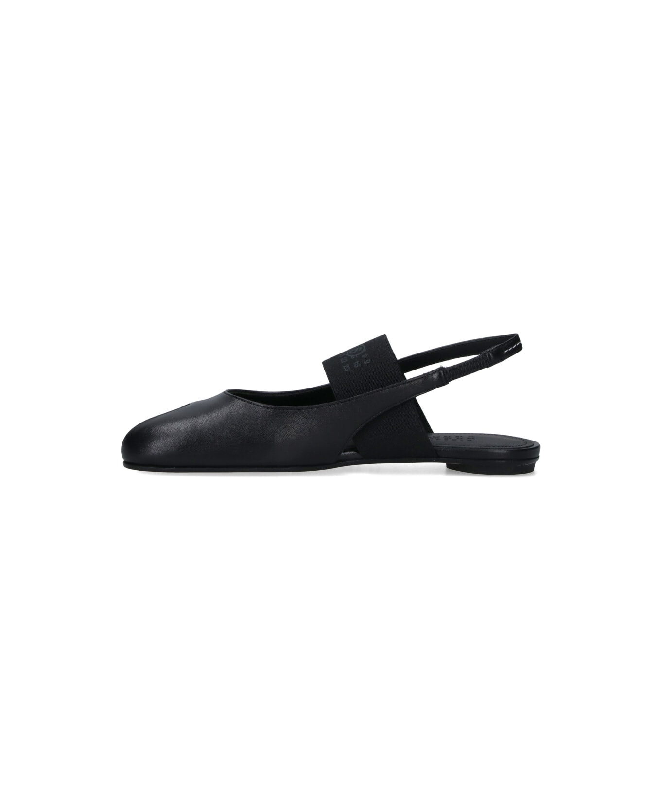 MM6 Maison Margiela Open Toe "tabi" Sandals - Black  