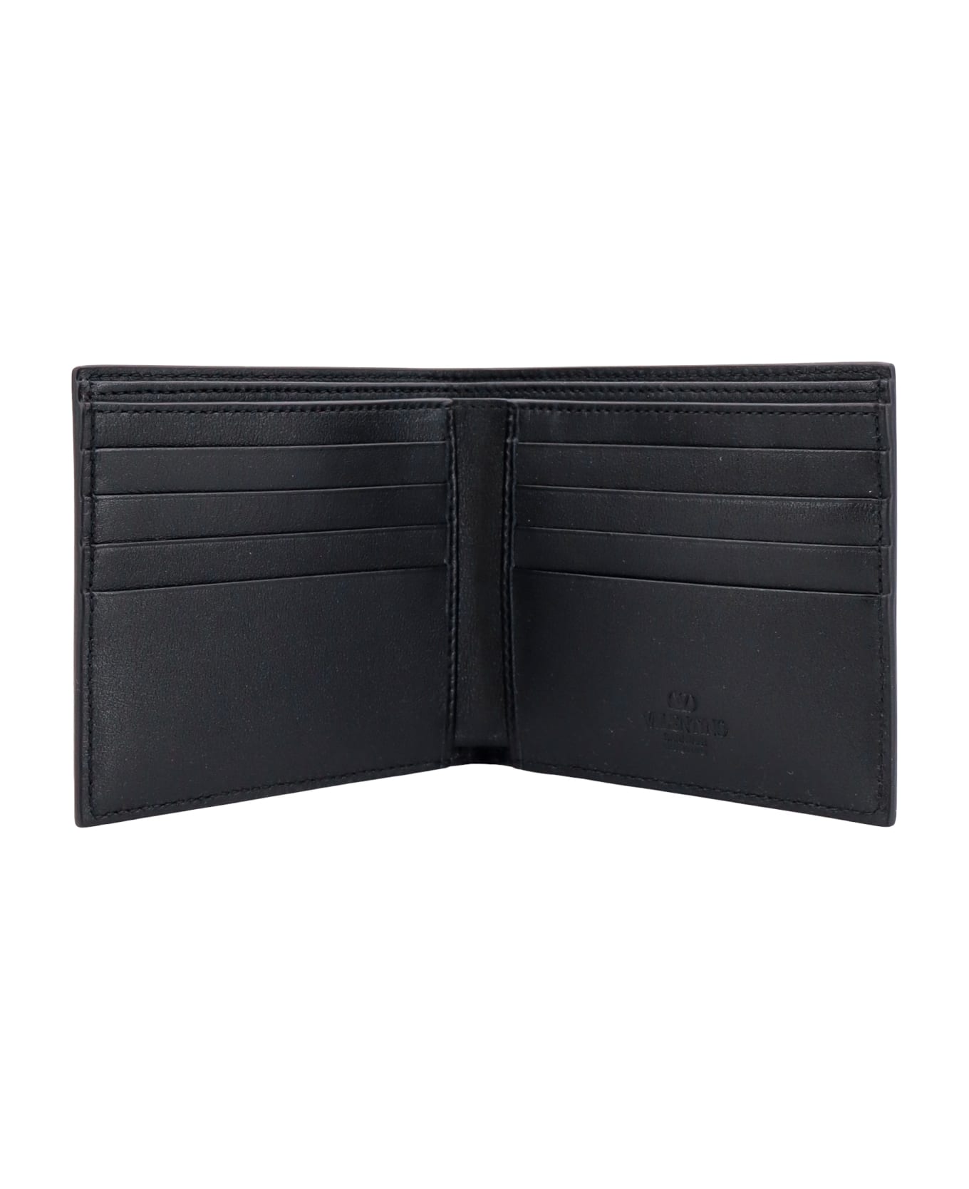 Valentino Garavani Vlogo Signature Wallet - Black 財布