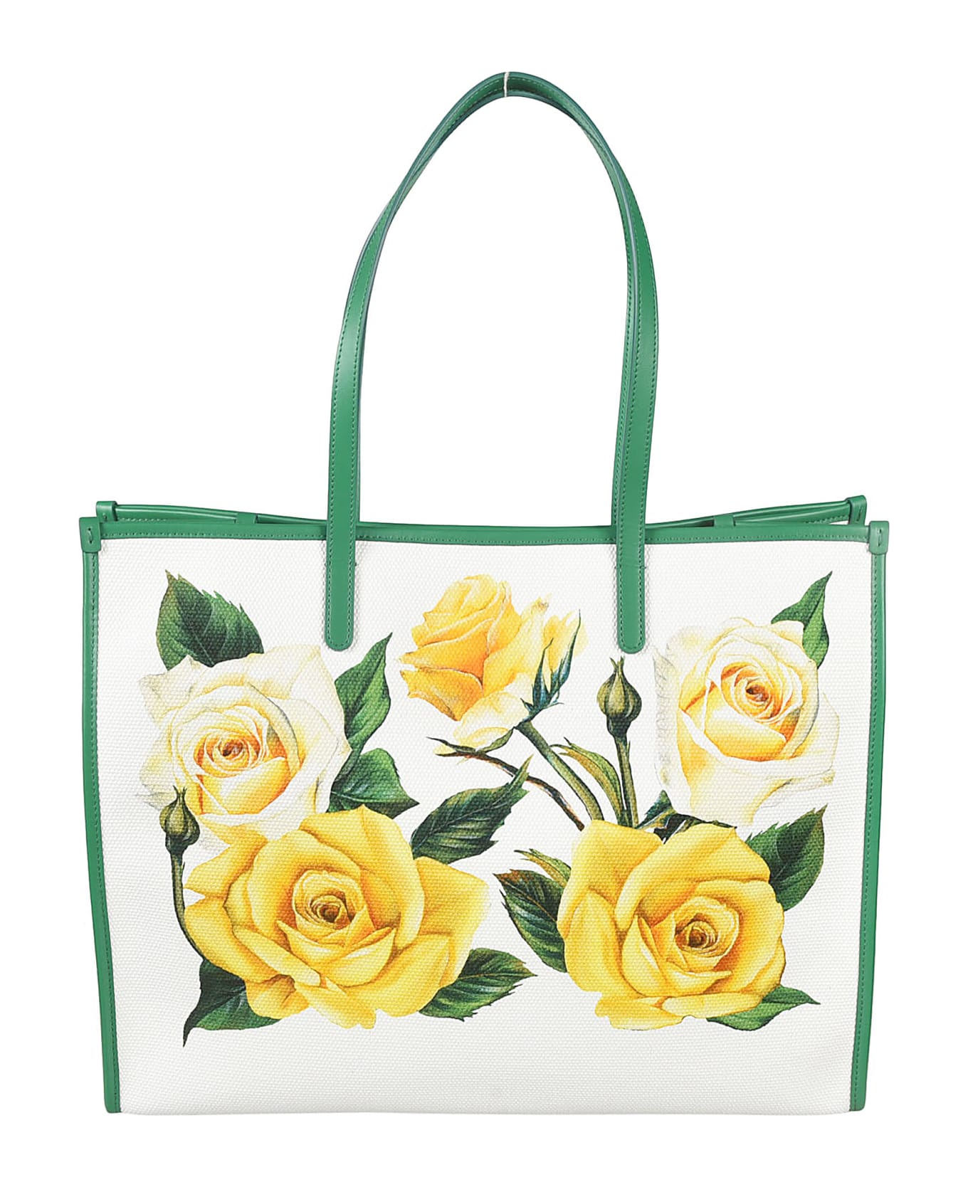 Dolce & Gabbana Floral Print Large Tote - Multicolor トートバッグ