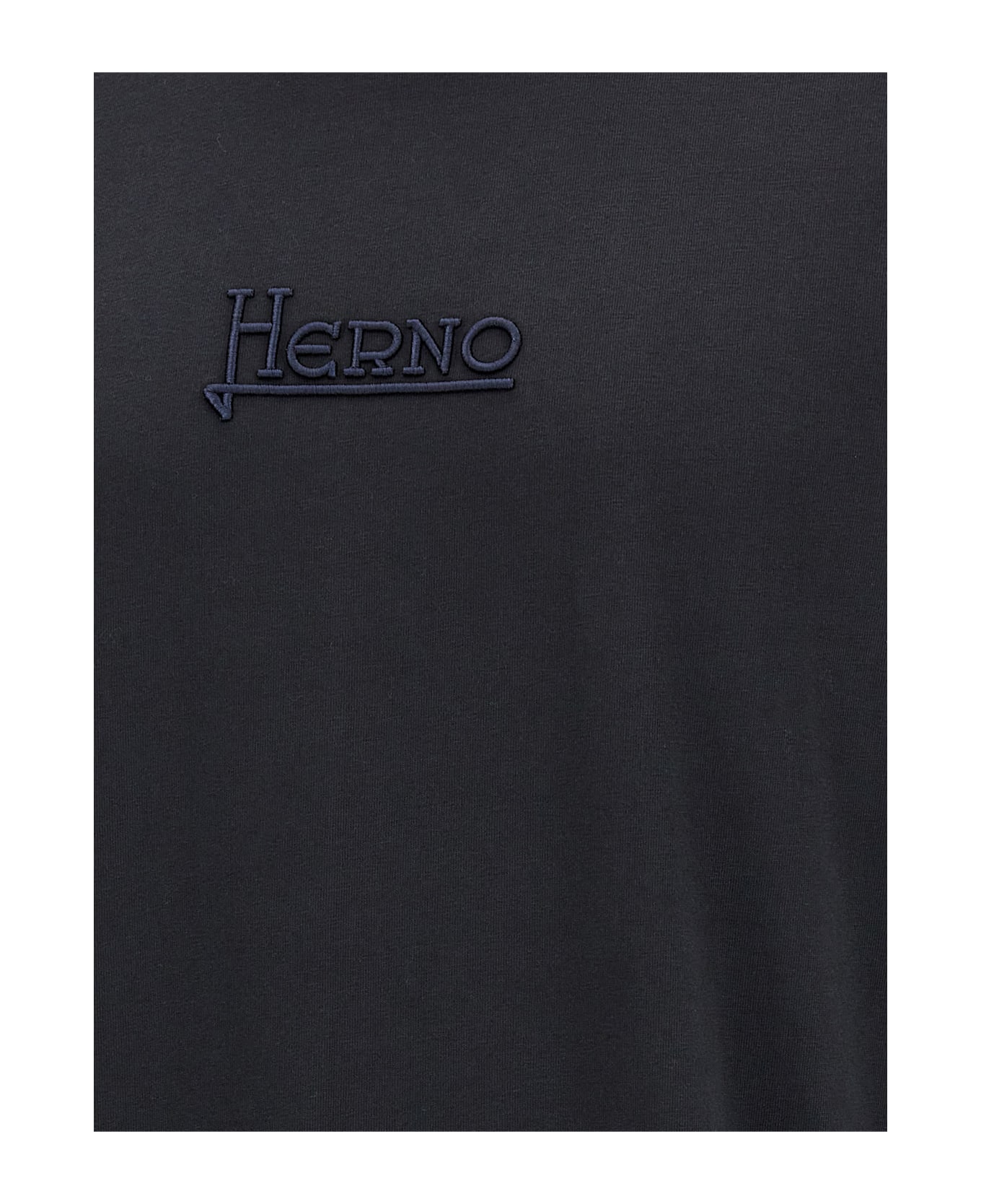 Herno Embroidery T-shirt - Blue