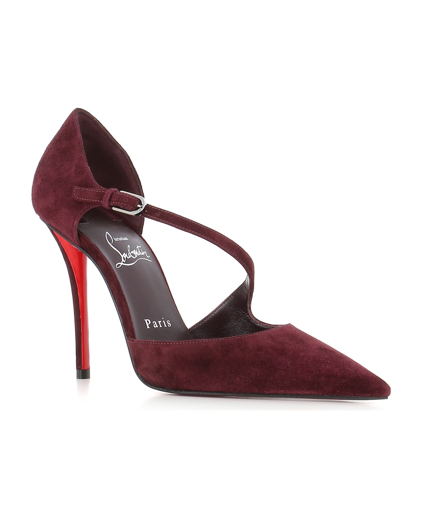 Christian Louboutin <strong
</strong
décolleté Miss Zyggyta 100 - Vinaccia