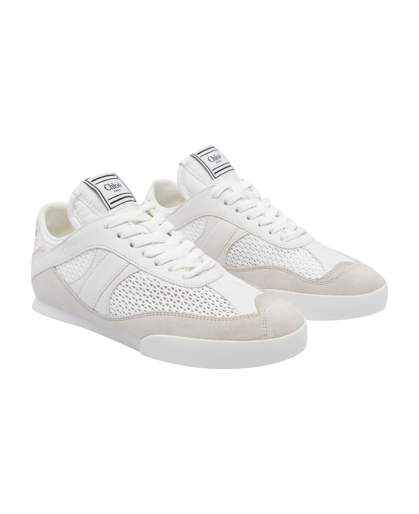 Chloé Chloe' Kick Sneakers - White