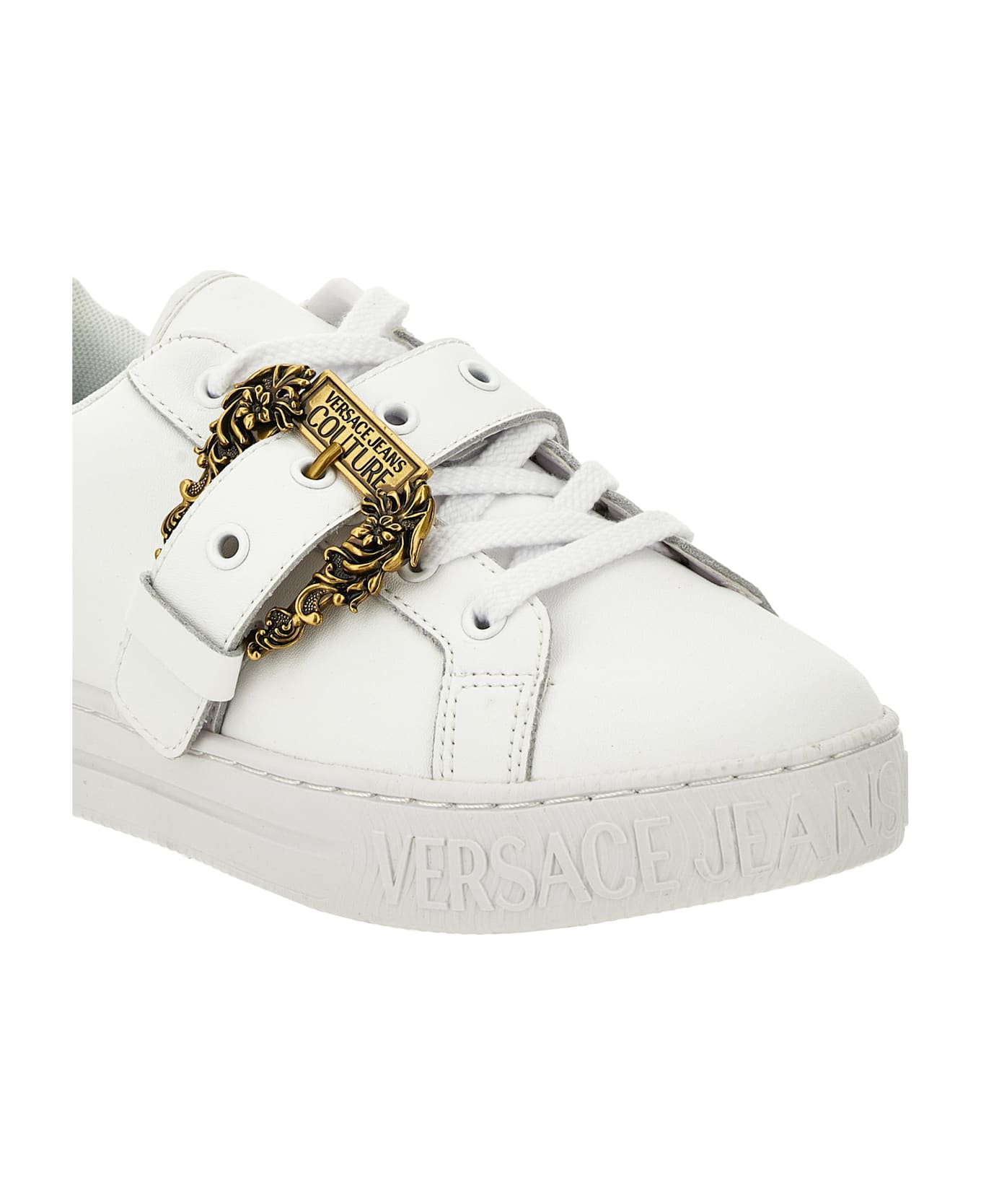 Versace Jeans Couture Women
s Sneakers - White