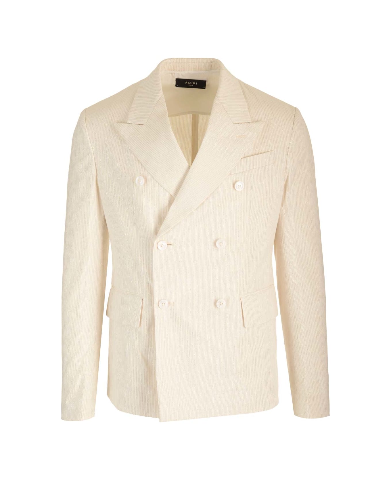 AMIRI Double-breasted Blazer - Beige