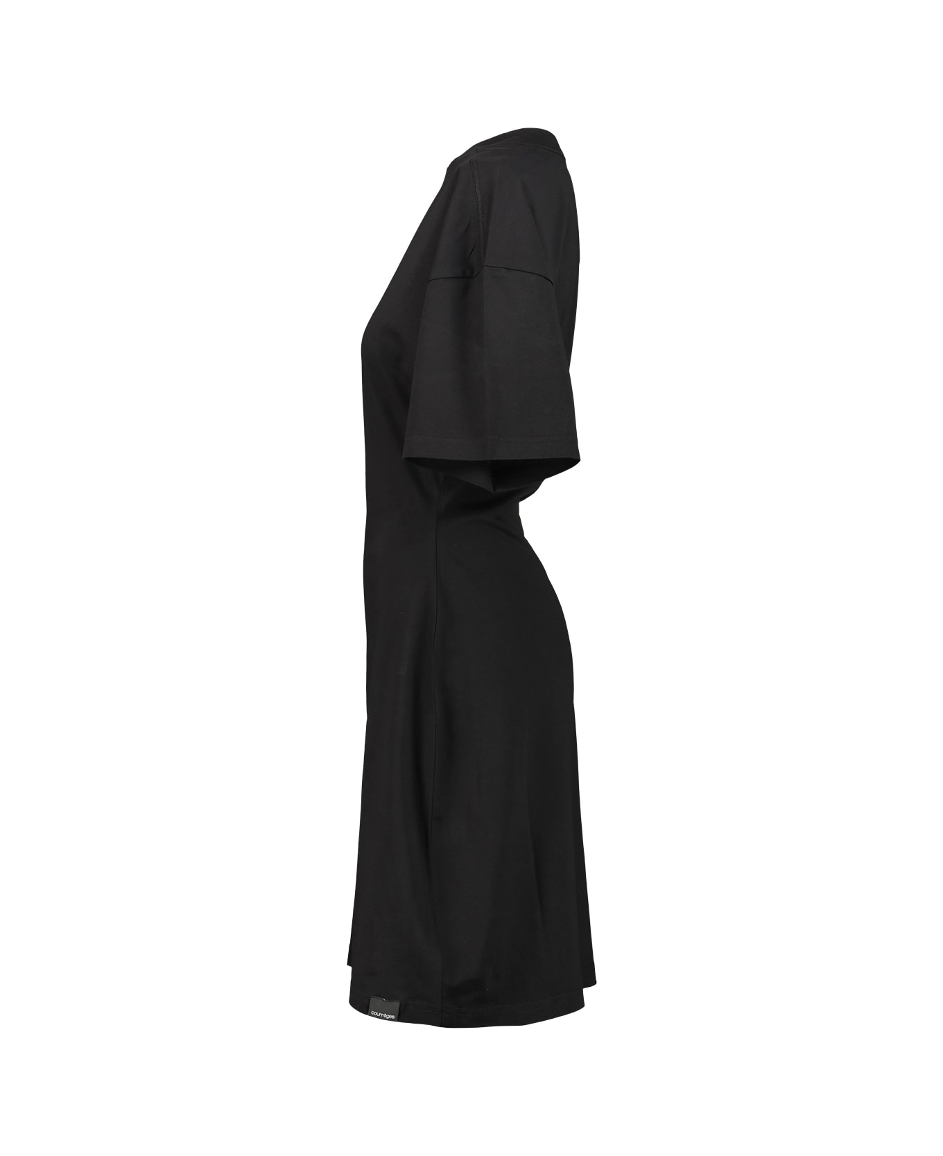 Courrèges Ac Mini Dress - Black