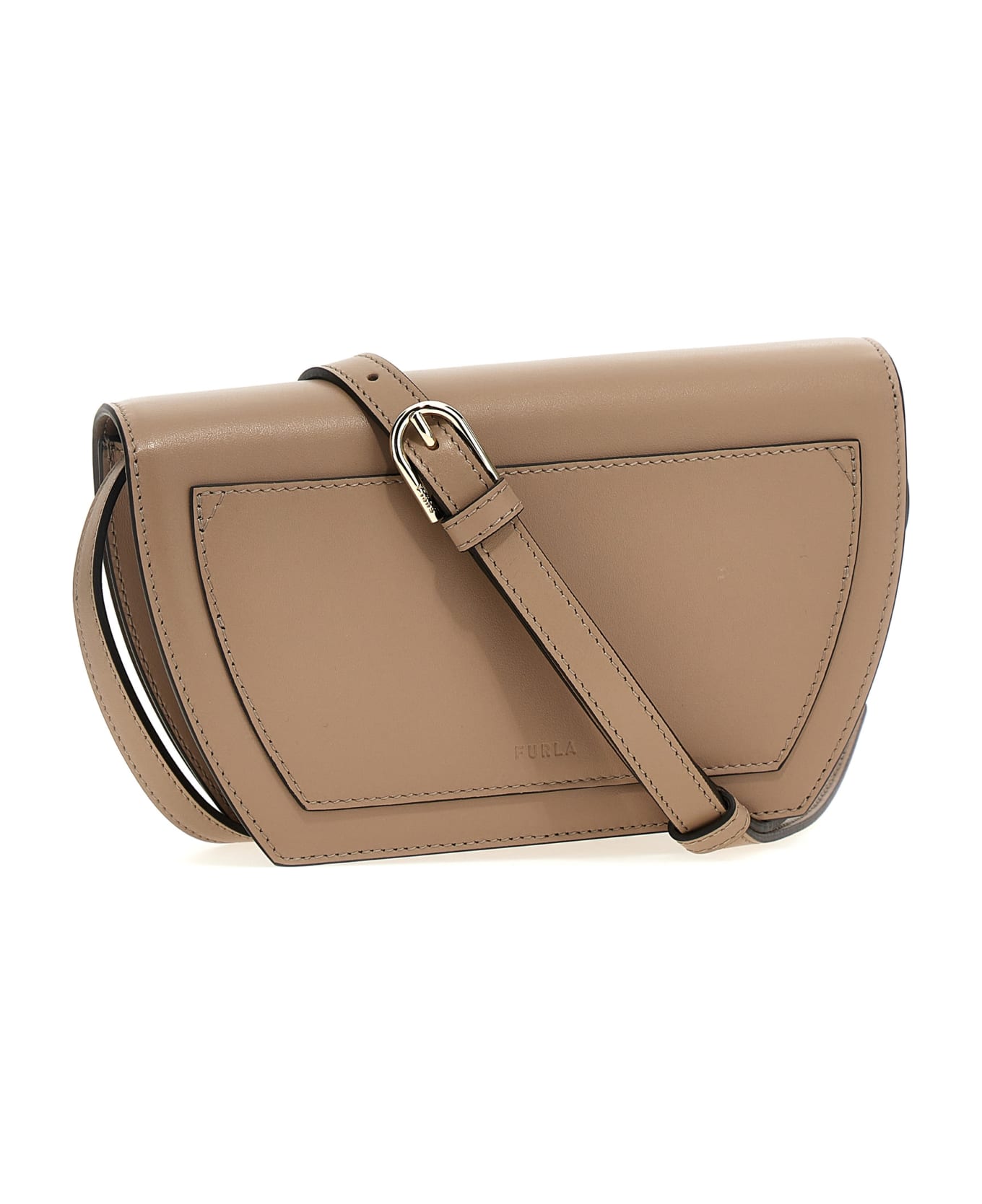 Furla Sfera Mini Crossbody Bag - Beige