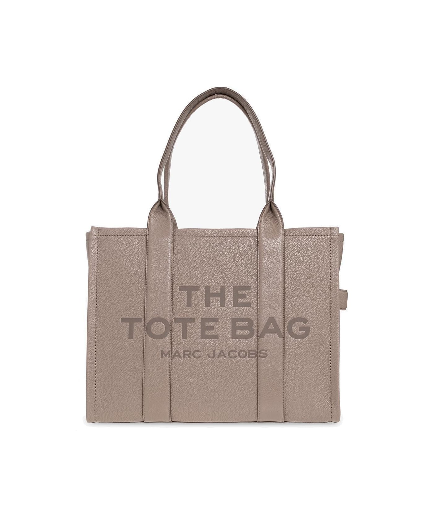 Marc Jacobs The Leather Large Tote Bag - Grey