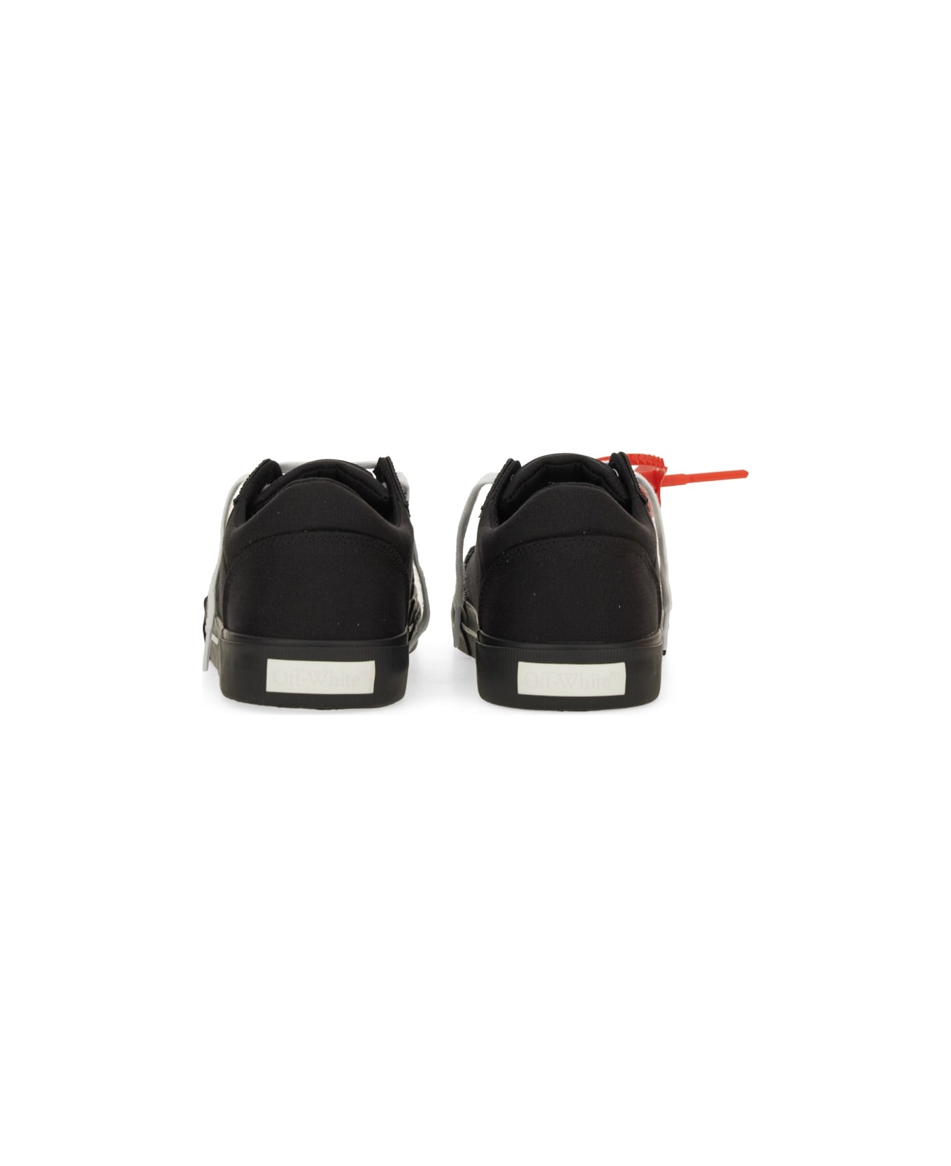 Off-White "low Vulcanized" Sneaker - BLACK