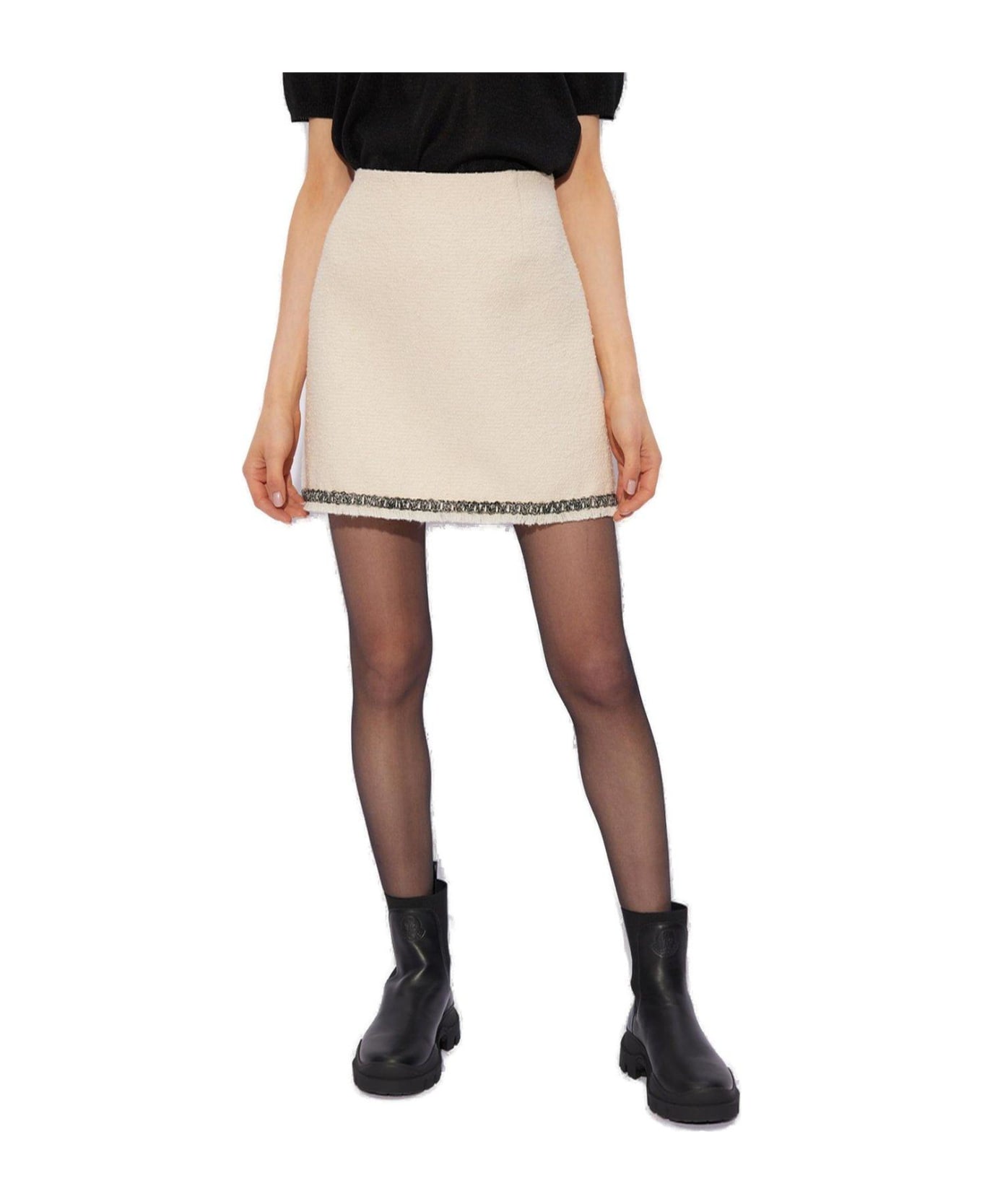 Moncler Tweed Mini Skirt - Miscellaneous