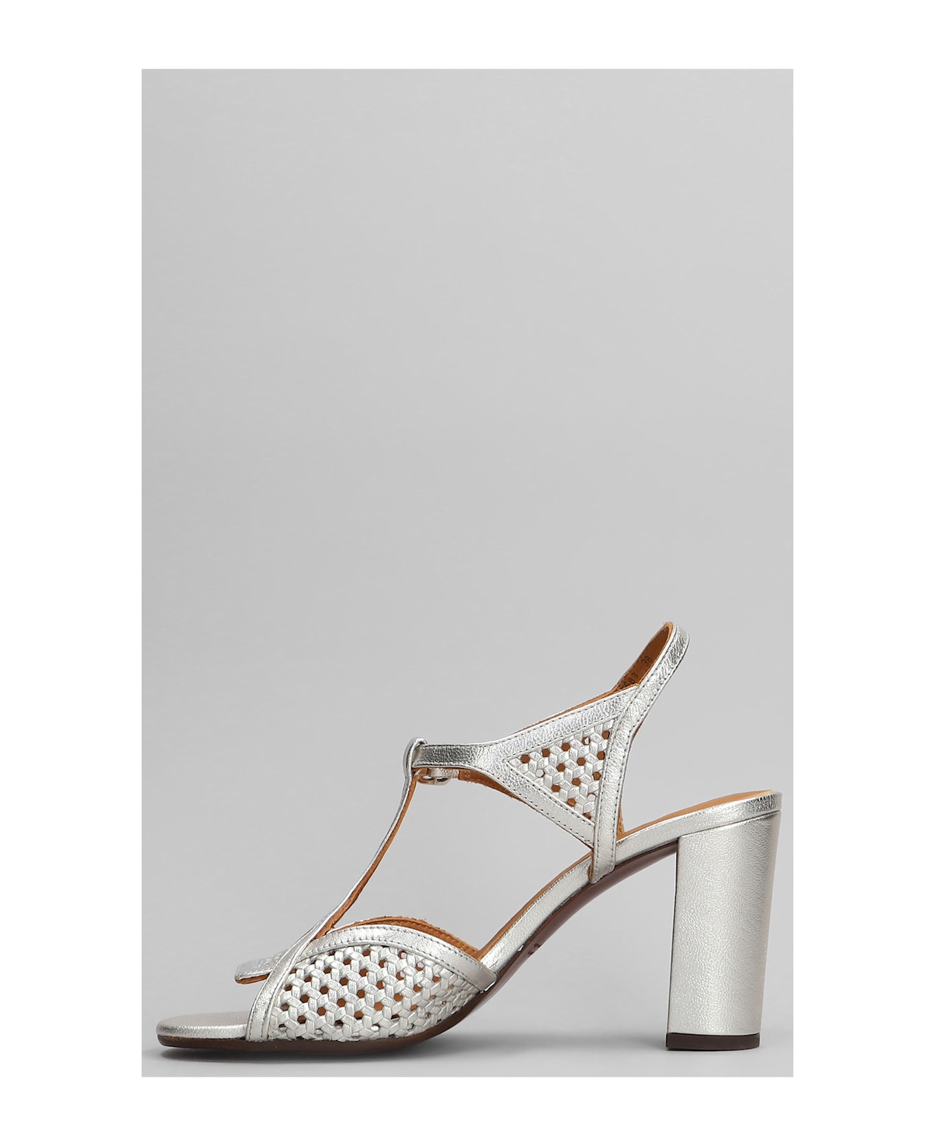 Chie Mihara Bessy 46 Sandals In Silver Leather - silver