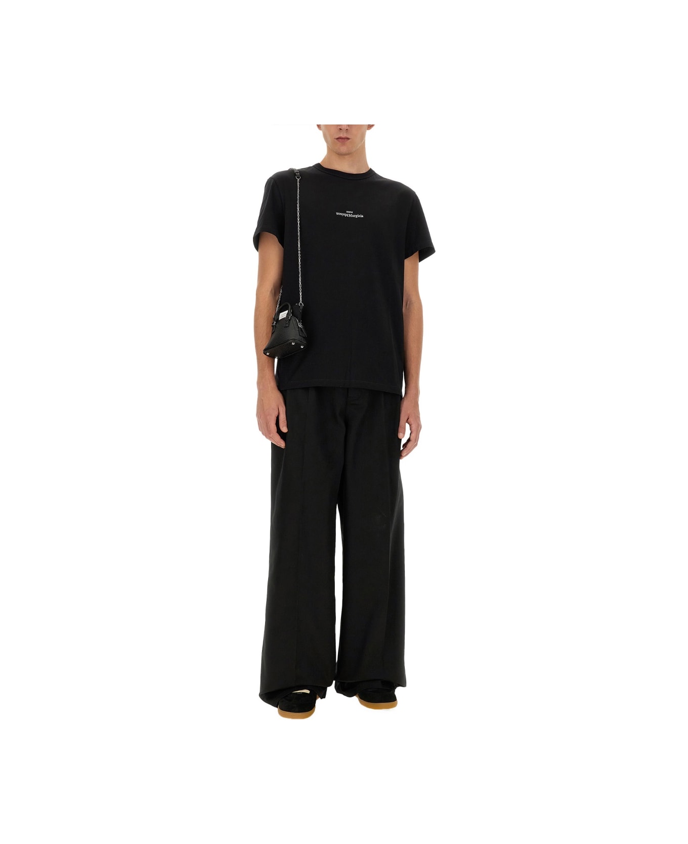 Maison Margiela Cotton T-shirt - BLACK