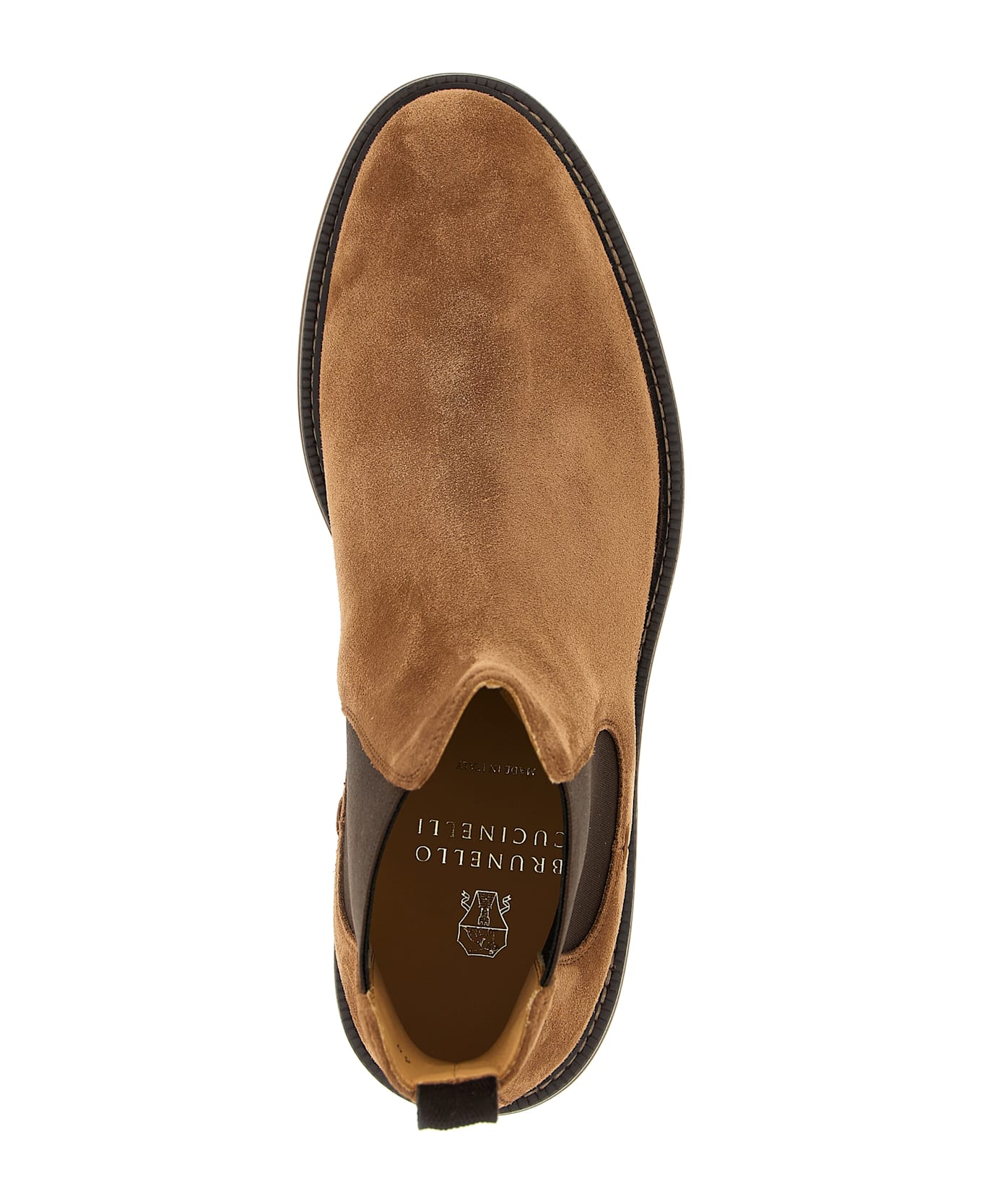 Brunello Cucinelli Chelsea Ankle Boots - Brown