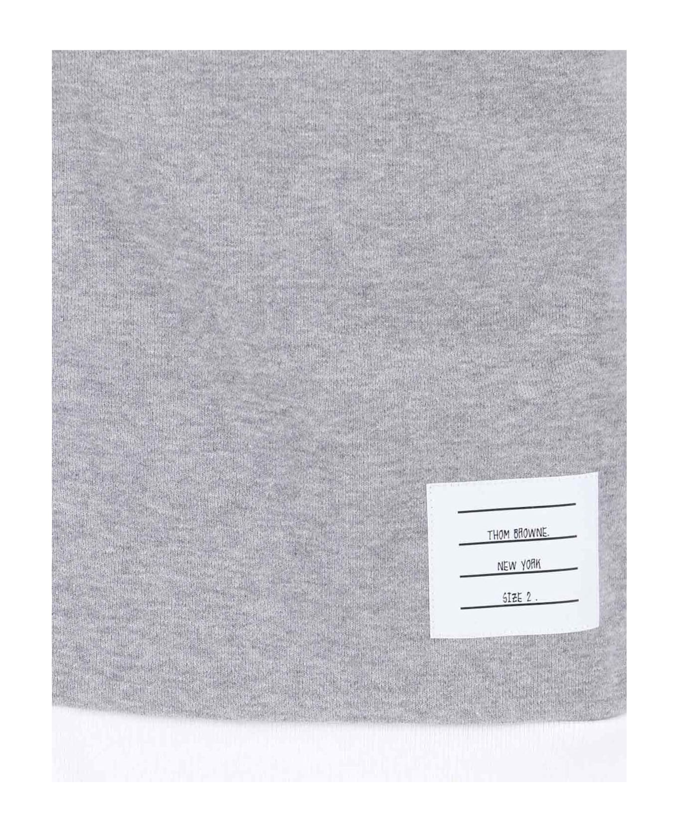 Thom Browne 
4-bar
 Zip Sweatshirt - LTGREY